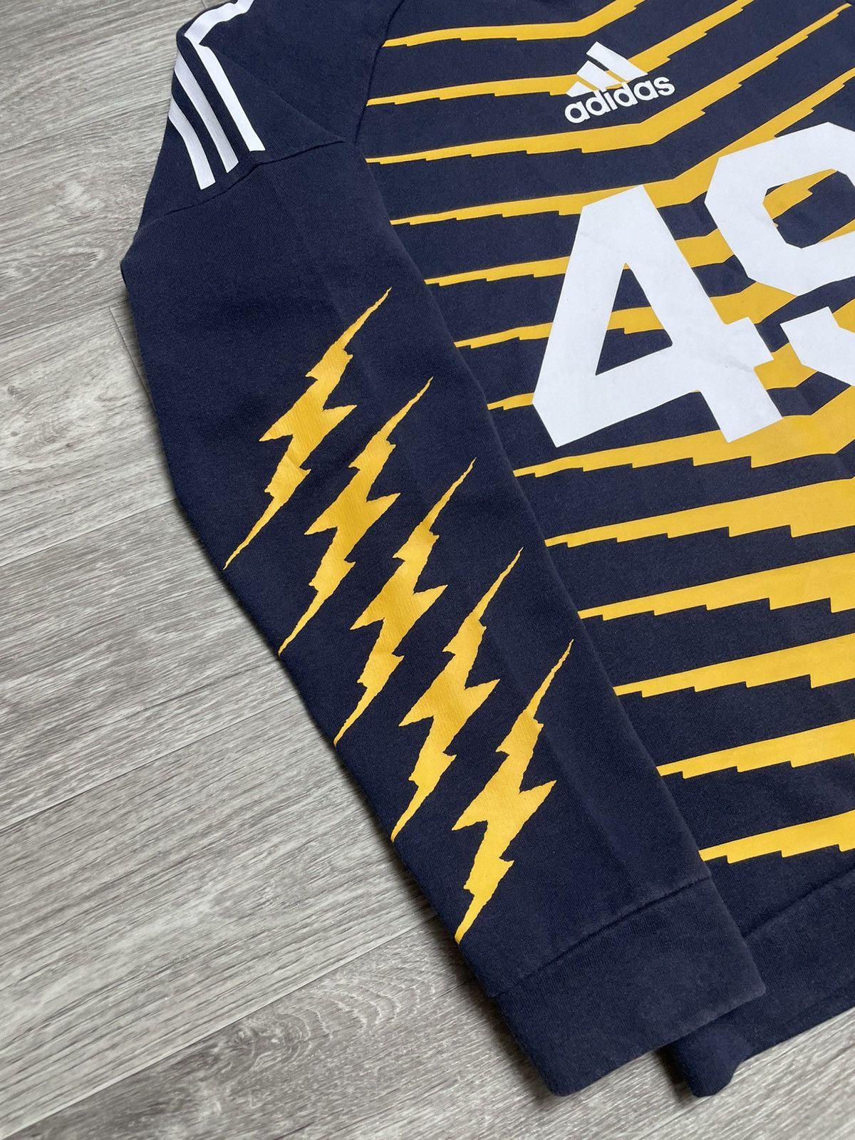 Adidas Adidas Mad Speed Graphic Print Sweatshirt Y2K Size US S / EU 44-46 / 1 - 4 Thumbnail
