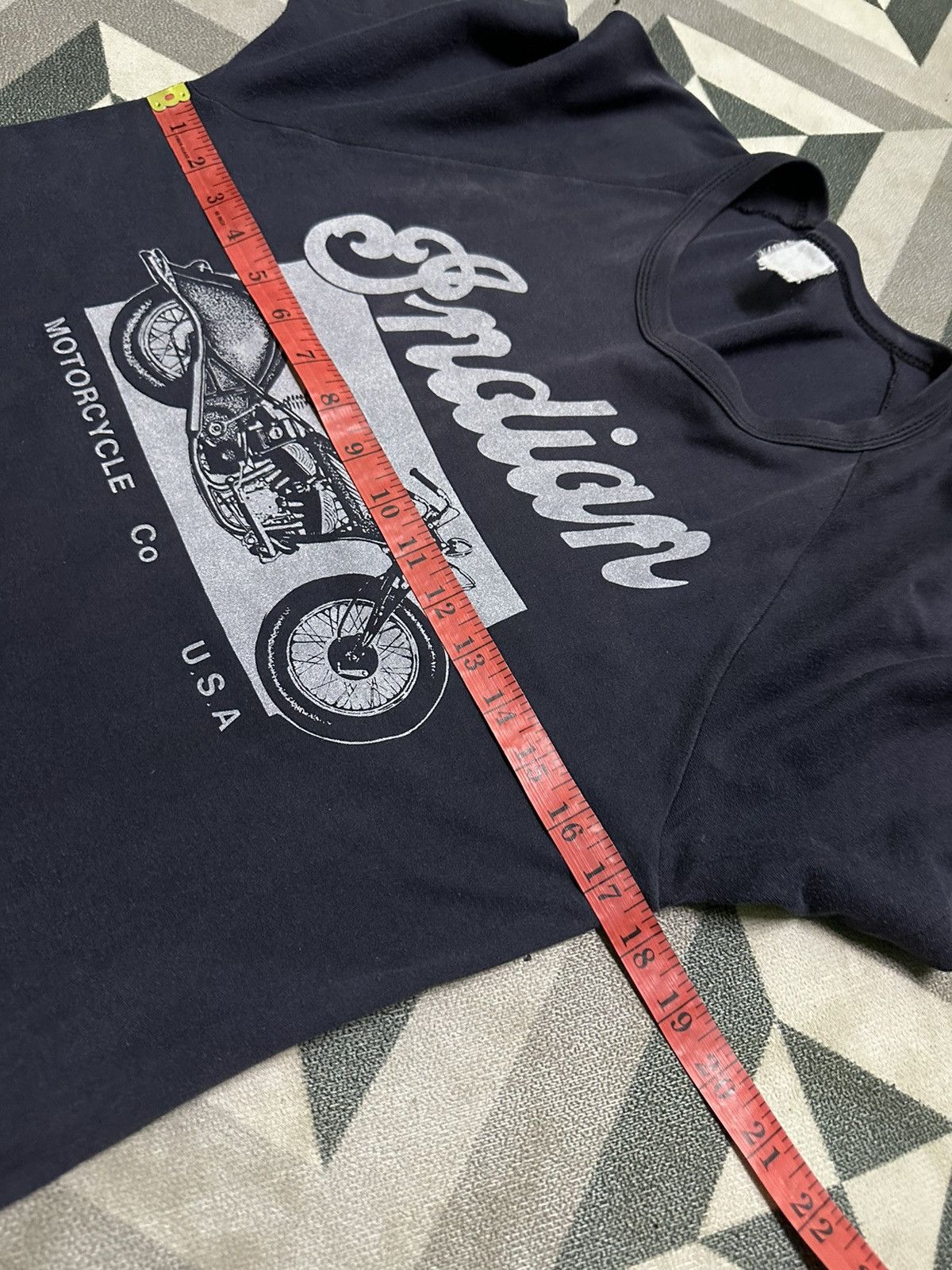 Indian Motorcycle Vintage 80s Indian motorcycle tshirt Size US S / EU 44-46 / 1 - 6 Thumbnail