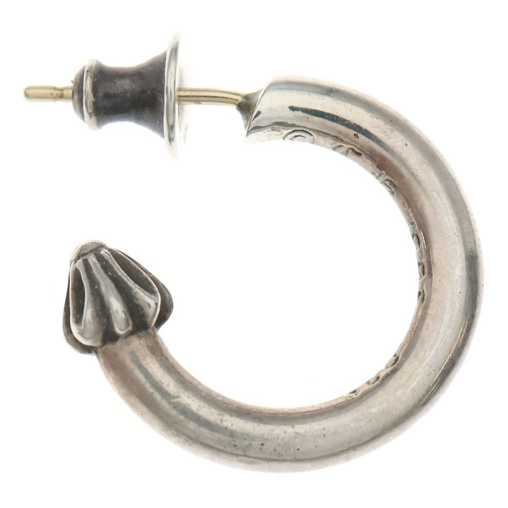 Chrome Hearts Chrome Hearts Plain Hoop Earring Silver Size ONE SIZE - 2 Thumbnail