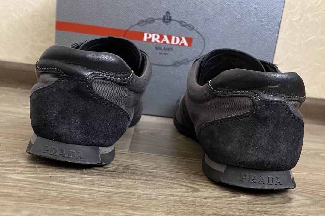Prada Prada sneakers size 9,5 black/ gray Size US 9.5 / EU 42-43 - 7 Thumbnail