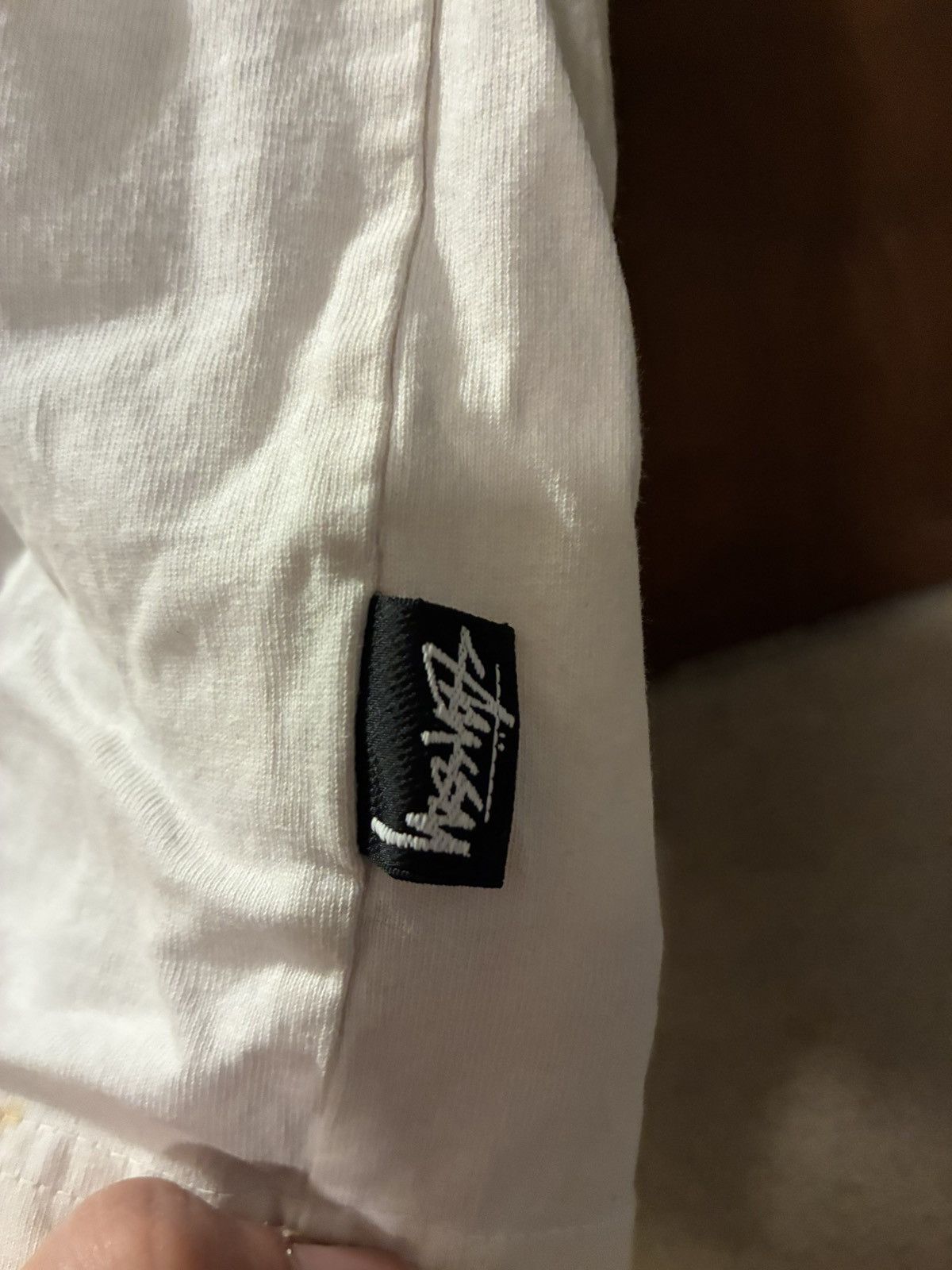 Stussy Stussy Creme T-Shirt Size US L / EU 52-54 / 3 - 2 Thumbnail