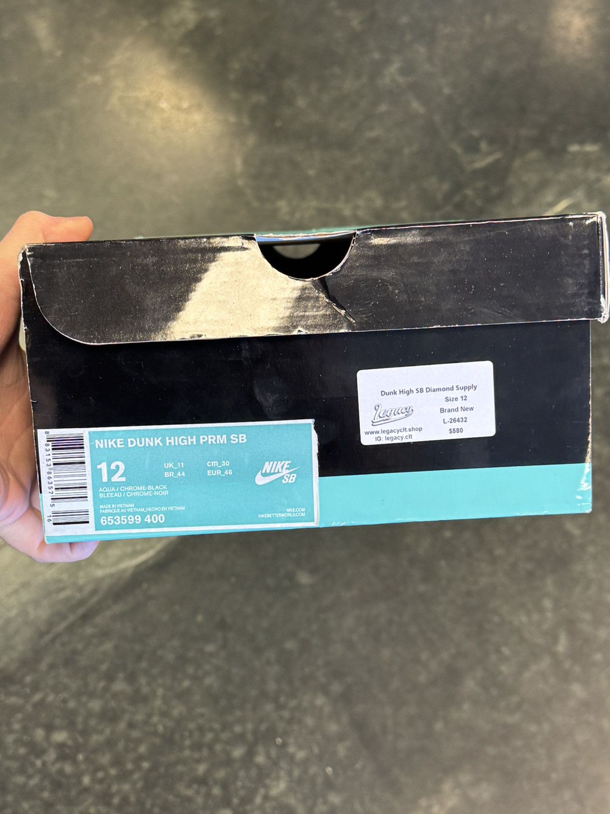 Nike SB Dunk High SB Tiffany Size US 12 / EU 45 - 7 Thumbnail