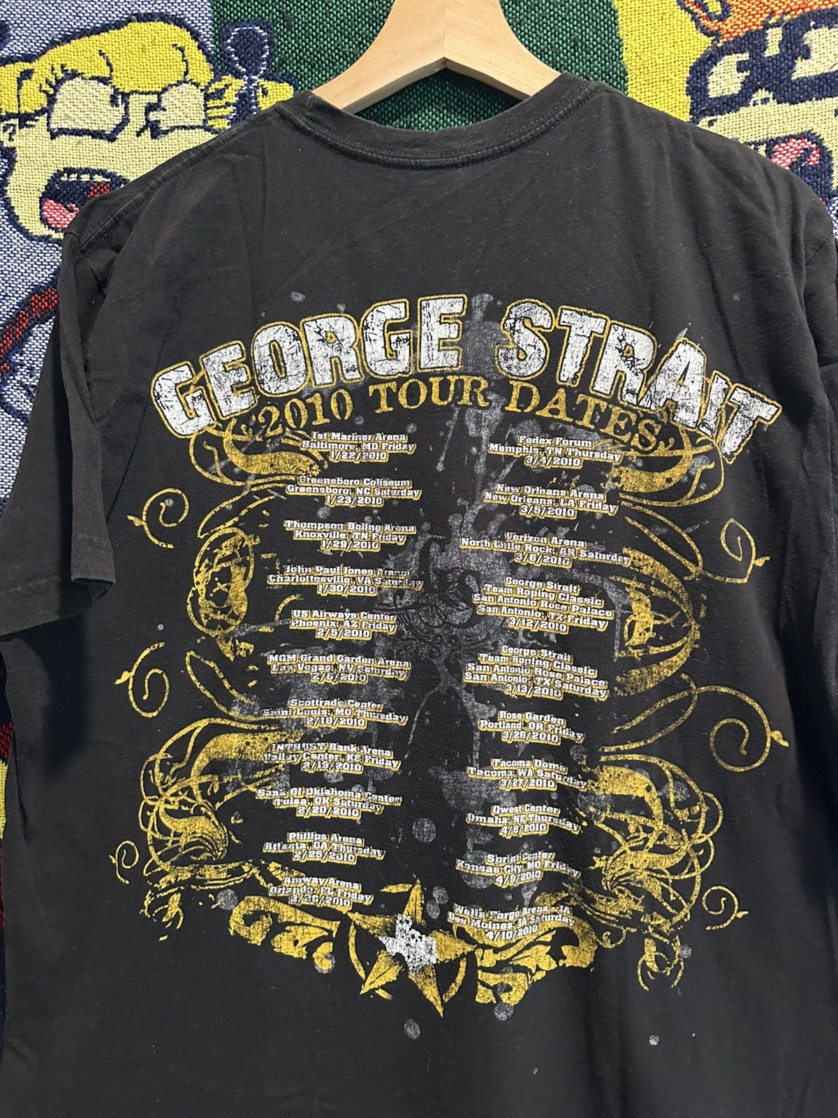 Vintage Vintage Y2K George Strait Concert Tee Size US L / EU 52-54 / 3 - 5 Thumbnail
