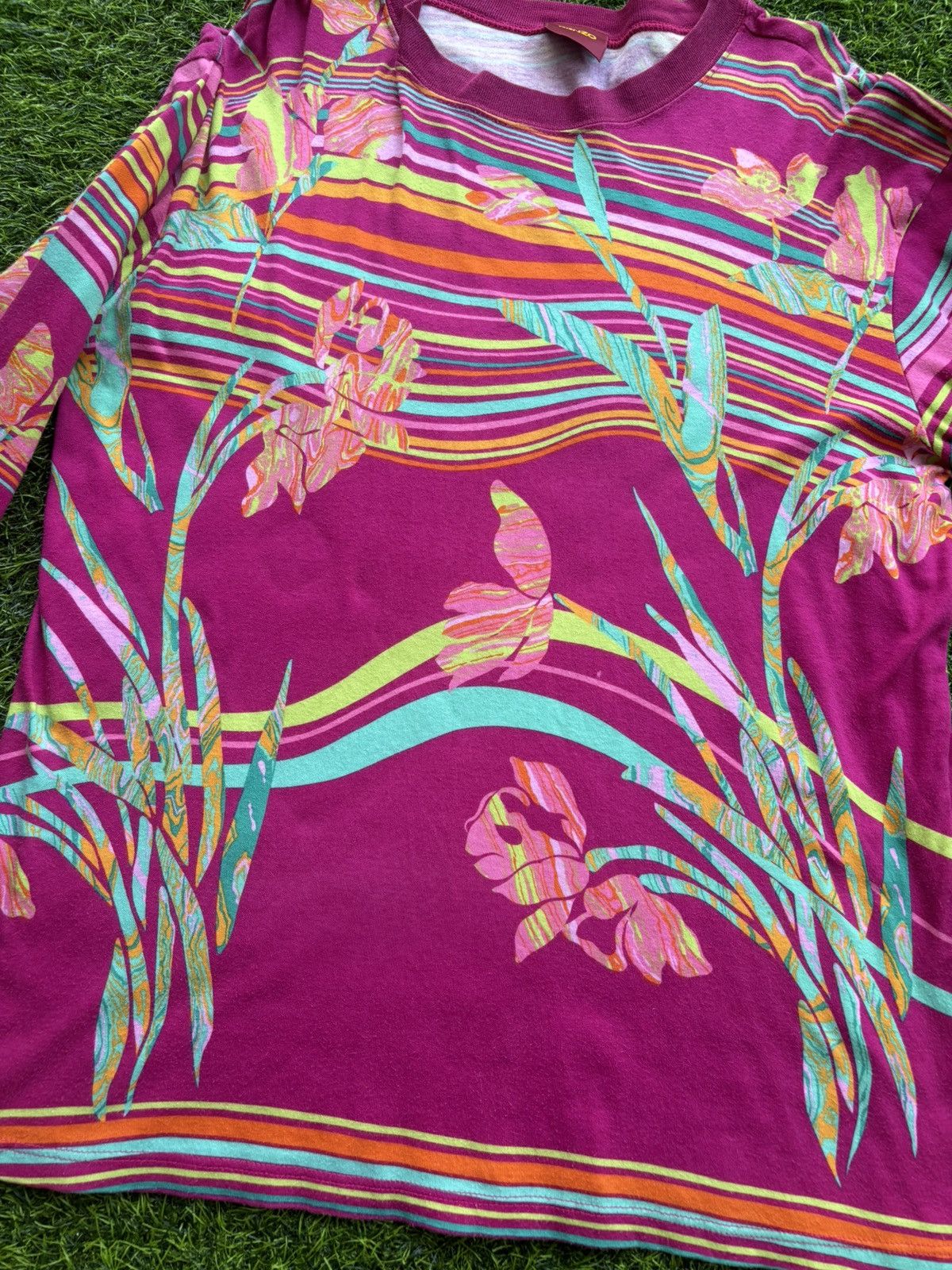 Kenzo Vtg Kenzo Art Floral Full Print Longsleeve Size M / US 6-8 / IT 42-44 - 3 Thumbnail