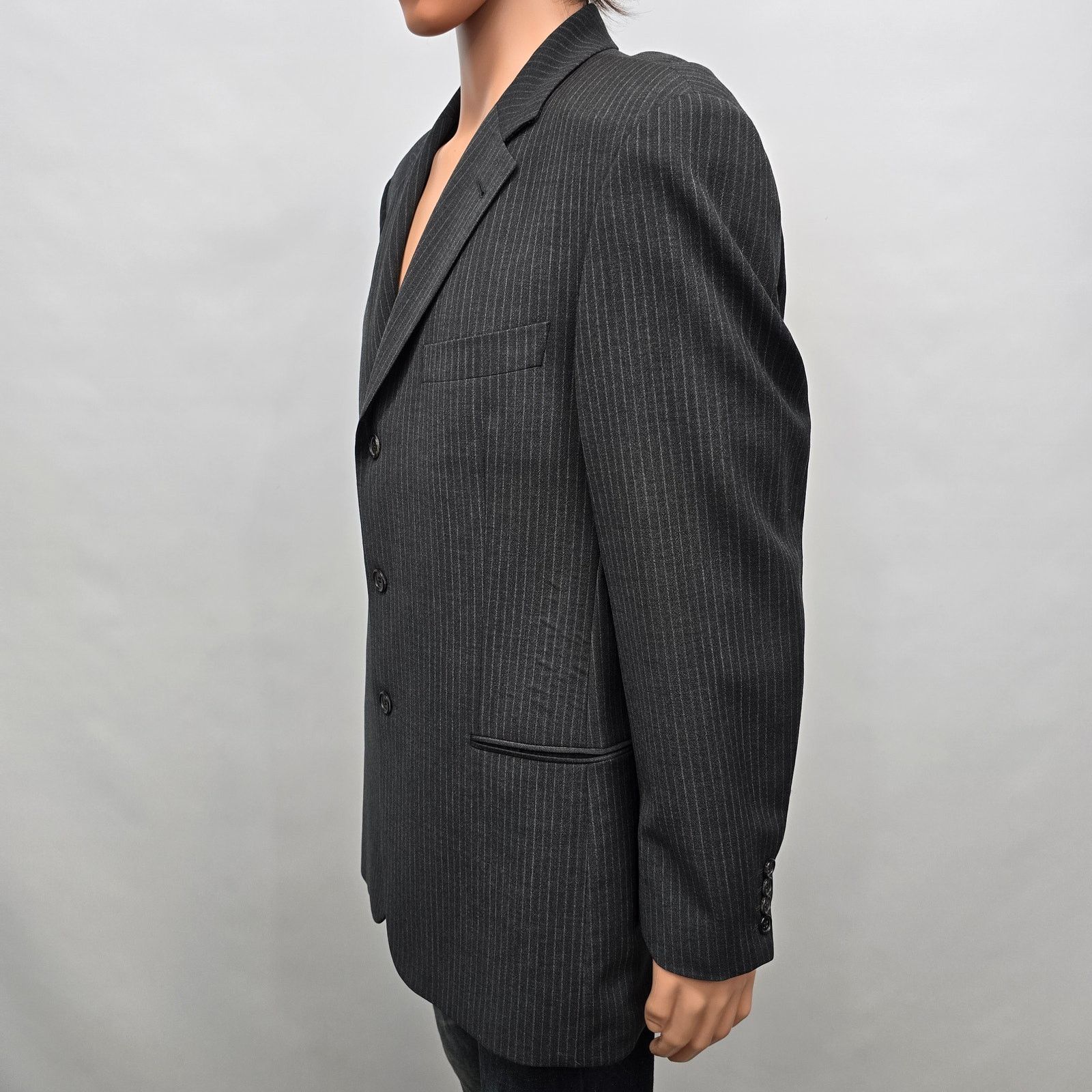 Hugo Boss × Vintage Hugo Boss Einstein Sigma Blazer Jacket Sport Coat 40R Stripe Size 40R - 5 Thumbnail