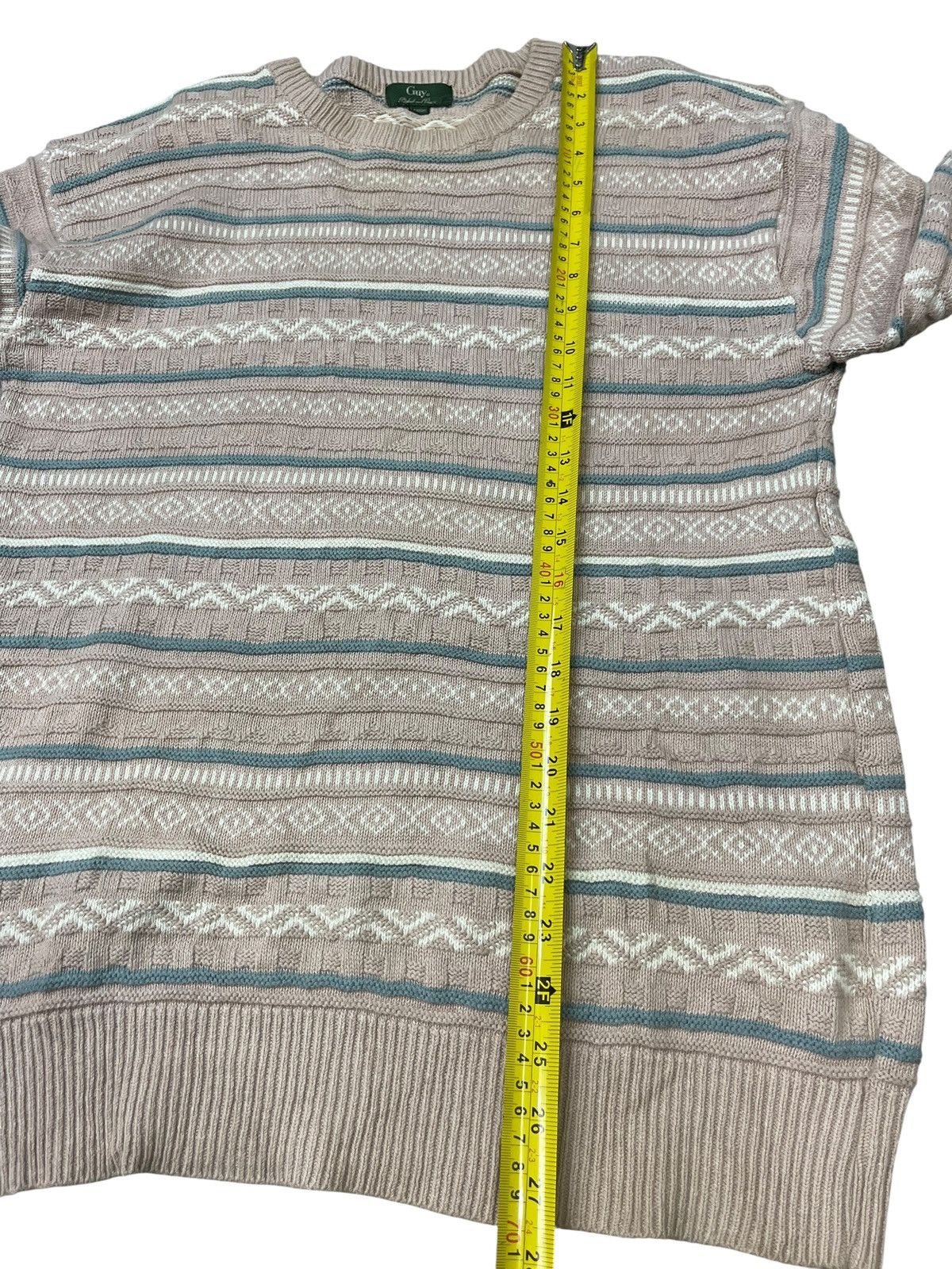 Japanese Brand Vintage Guy Aztec Pattern Sweater Knitwear Size US L / EU 52-54 / 3 - 4 Thumbnail