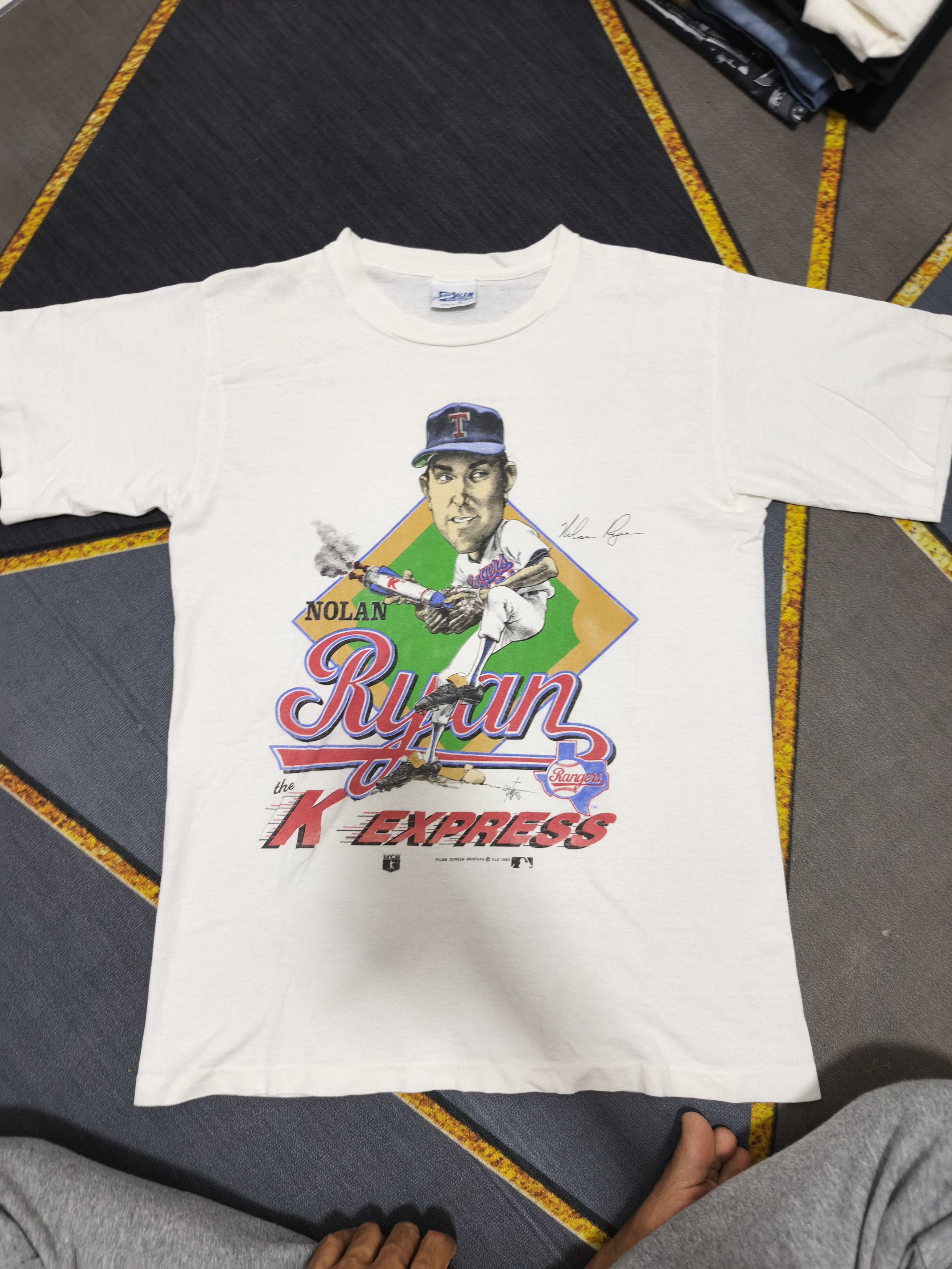 Other Vintage 1989 Nolan Ryan “The K Express” Salem Sportswear Size US M / EU 48-50 / 2 - 1 Thumbnail