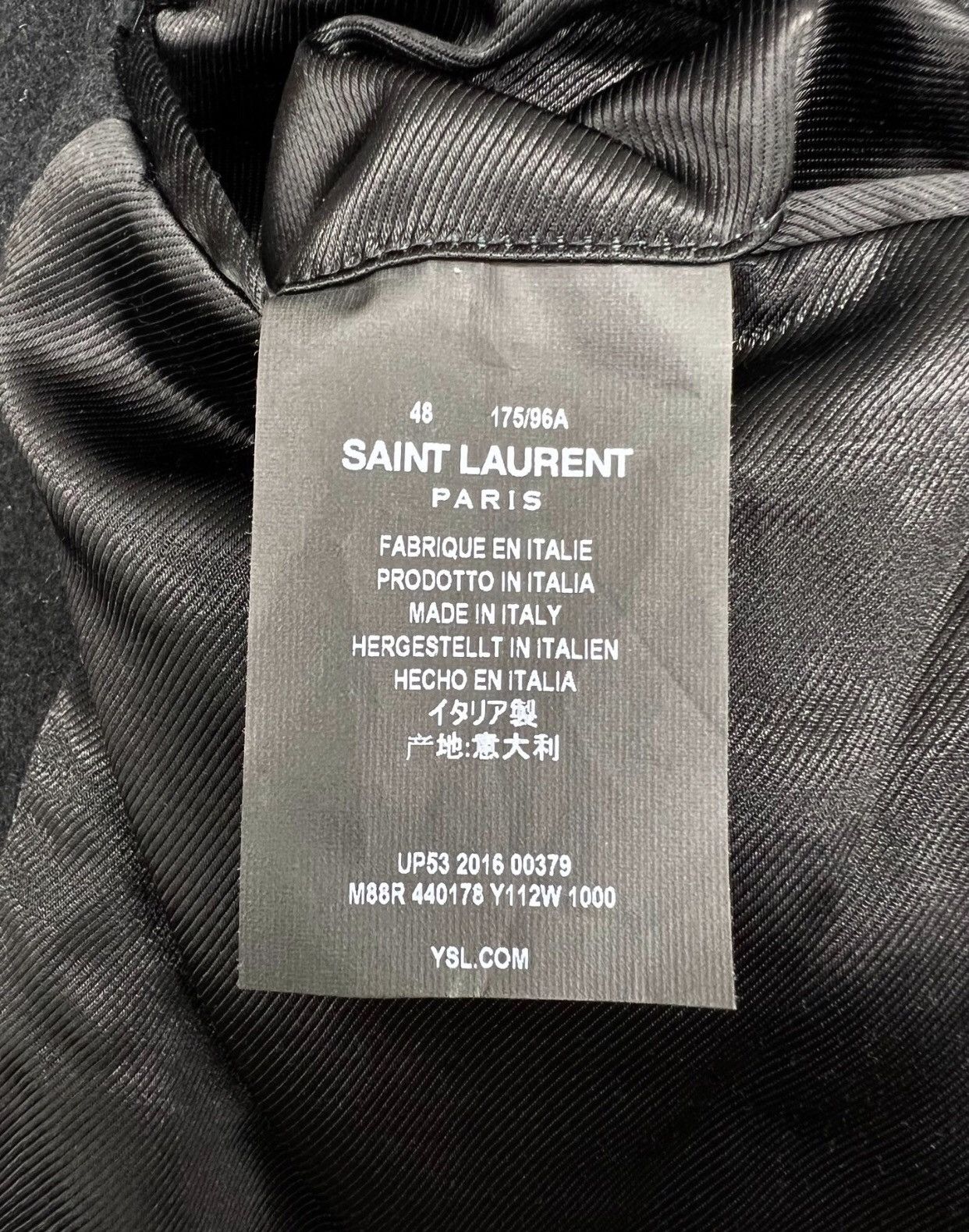 Saint Laurent Paris × Yves Saint Laurent Saint Laurent YSL fashion show double gold button wool coat Size US M / EU 48-50 / 2 - 7 Thumbnail