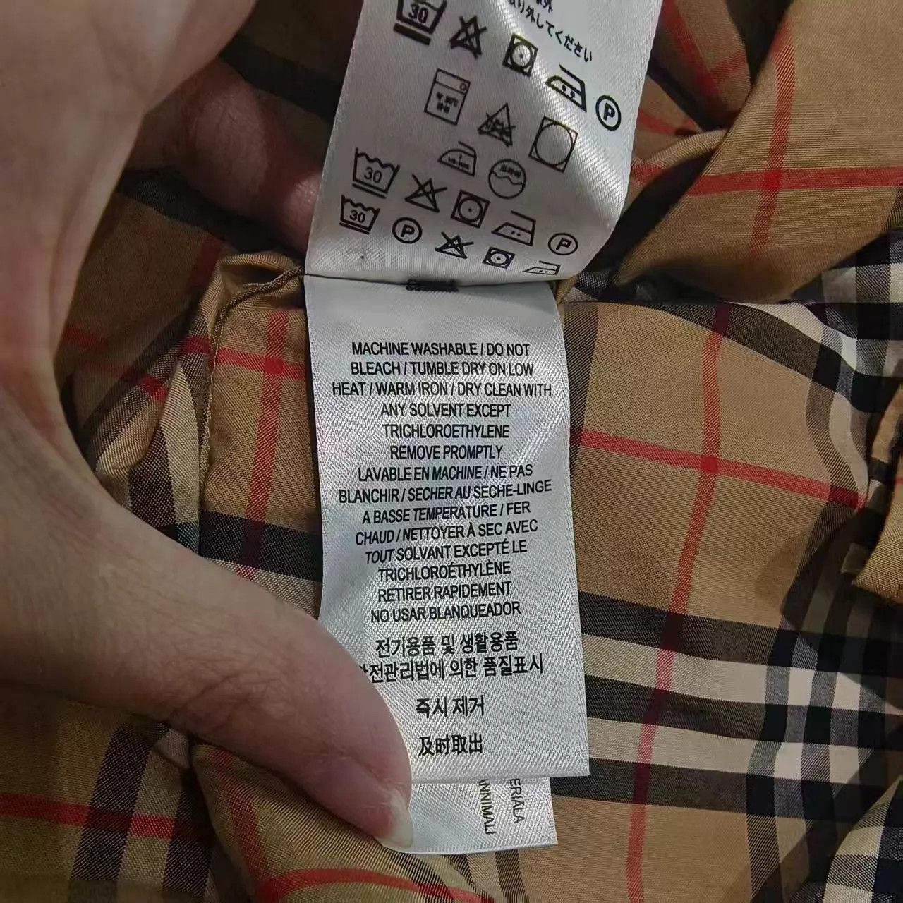 Burberry BURBERRY Classic Check Shirt XL Size US XL / EU 56 / 4 - 7 Thumbnail