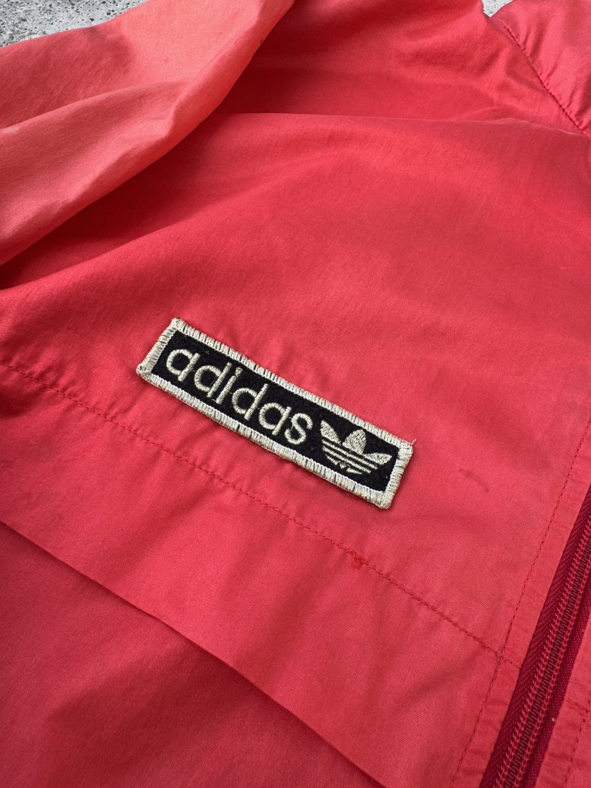 Adidas Vintage 90s Adidas Trefoil Stripe Zip Track Jacket Size US XL / EU 56 / 4 - 9 Thumbnail