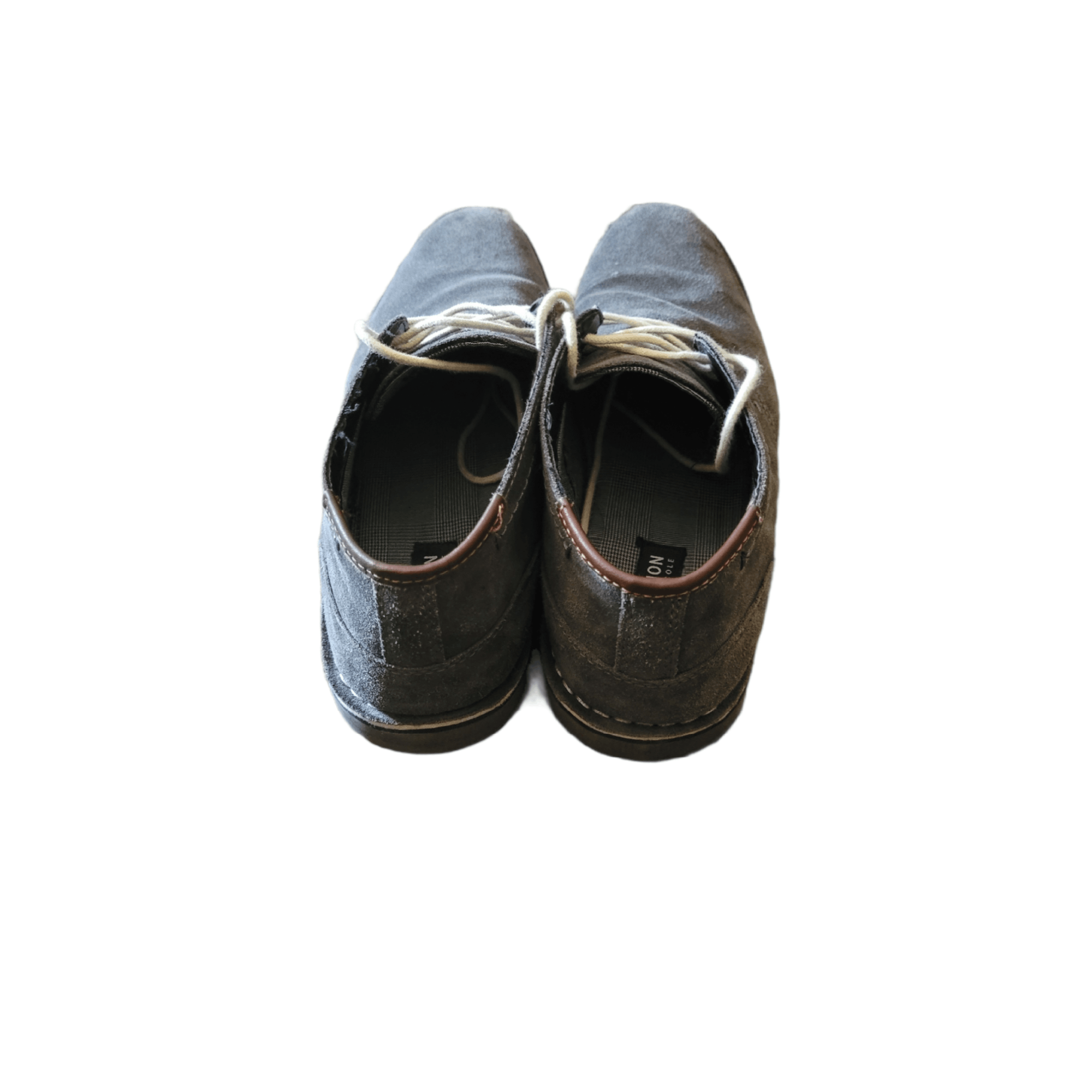 Kenneth Cole Kenneth Cole Reaction Chukka Boots Men Sz 12 Gray Suede Mid Size US 12 / EU 45 - 2 Thumbnail