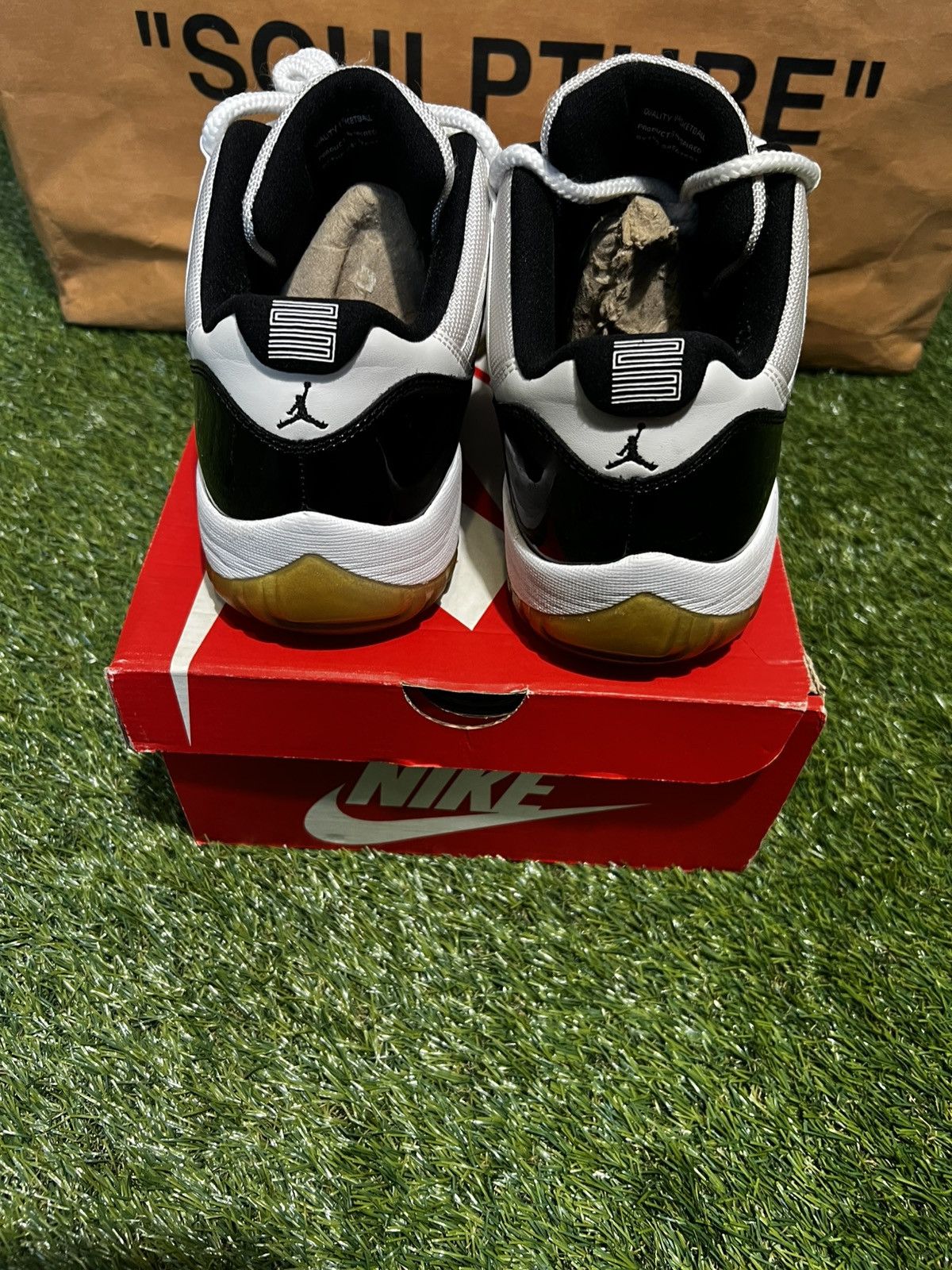 Jordan Brand × Nike JORDAN XI CONCORD LOW (B) Size US 12 / EU 45 - 4 Thumbnail
