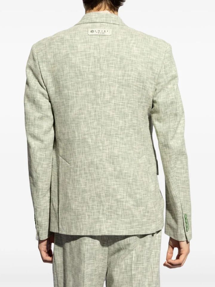 Amiri o1y0525 Blazer in Sage Green Size US M / EU 48-50 / 2 - 4 Thumbnail