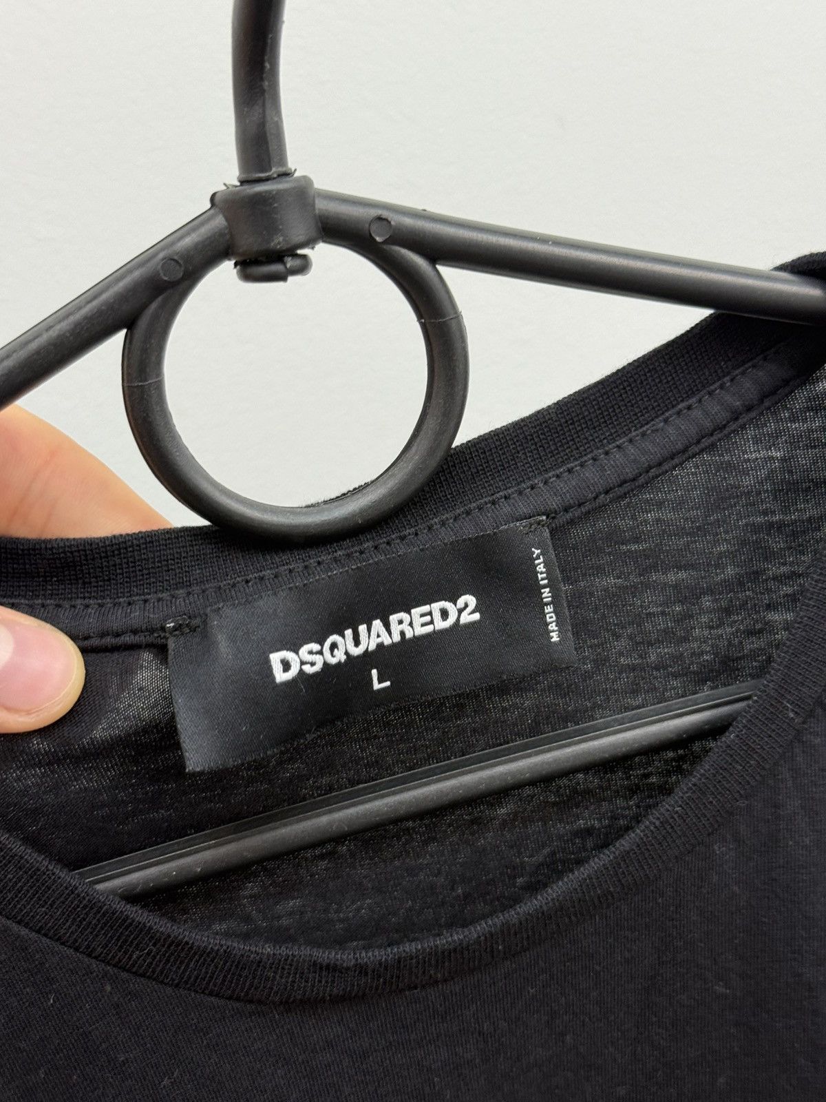 Dsquared2 Dsquared2 All But The Flag Meaning Printed Tee T-shirt Size L / US 10 / IT 46 - 3 Thumbnail