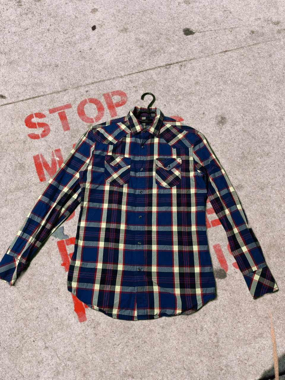 Diesel Luxury Diesel Small Logo y2k streetwear button shirt Size US S / EU 44-46 / 1 - 1 Thumbnail