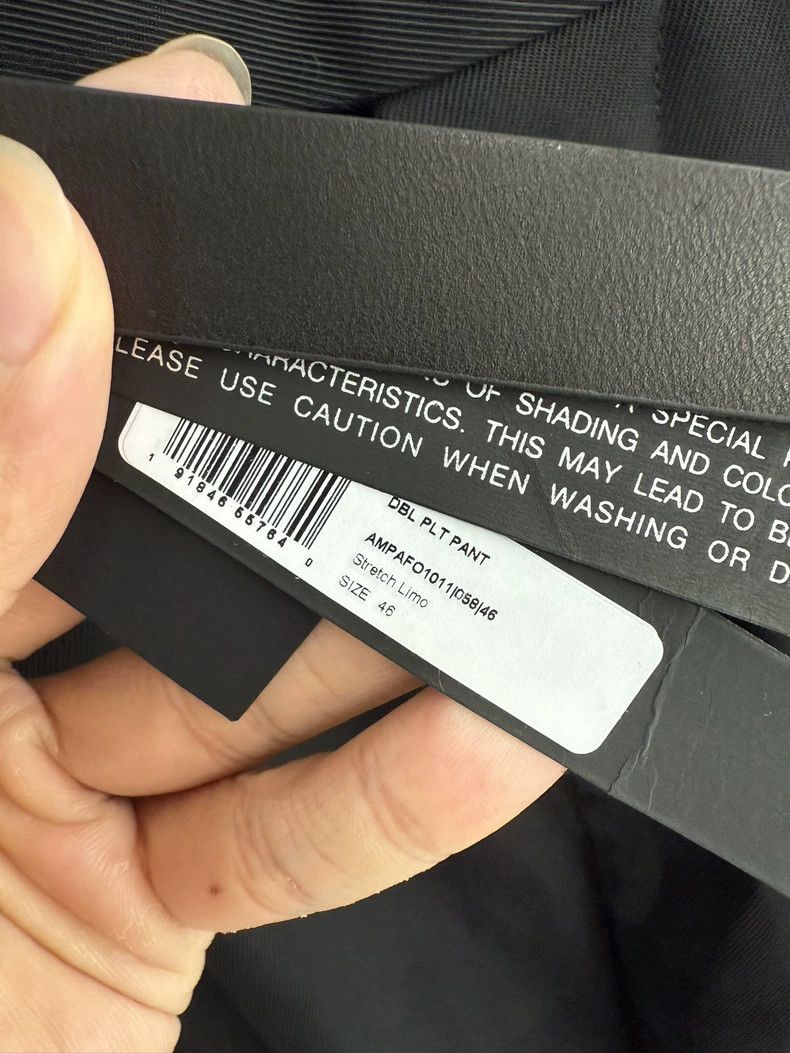 Amiri Amiri Size 46 Black trousers 2503-Nextarrow Size US 44 / EU 60 - 6 Thumbnail