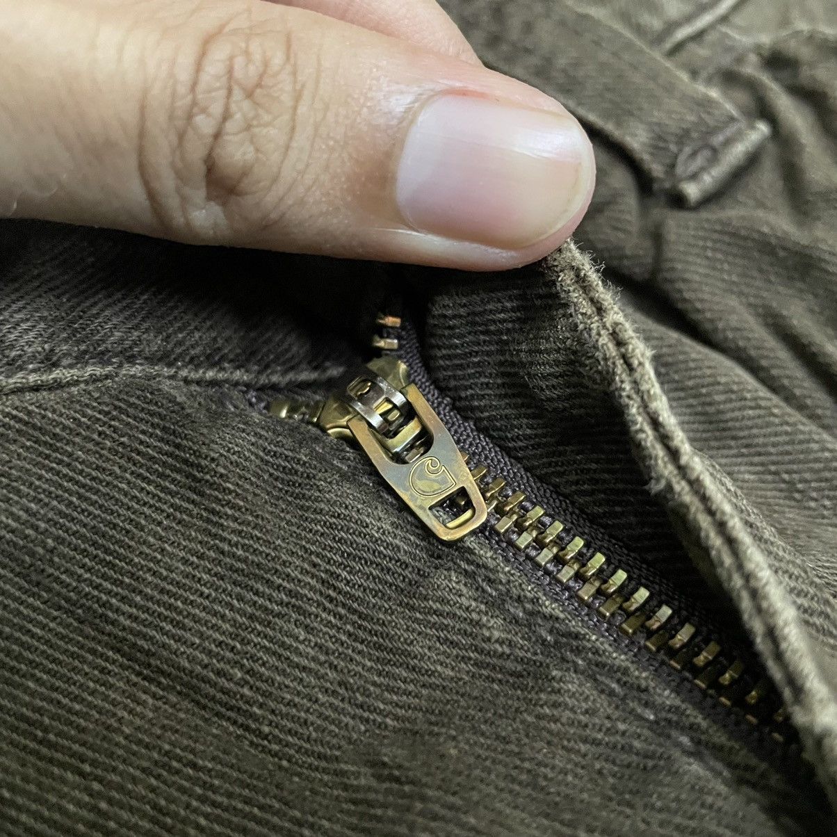 Carhartt Carhartt Olive Carpenter Pant Workwear Streetwear Style Size US 32 / EU 48 - 5 Thumbnail