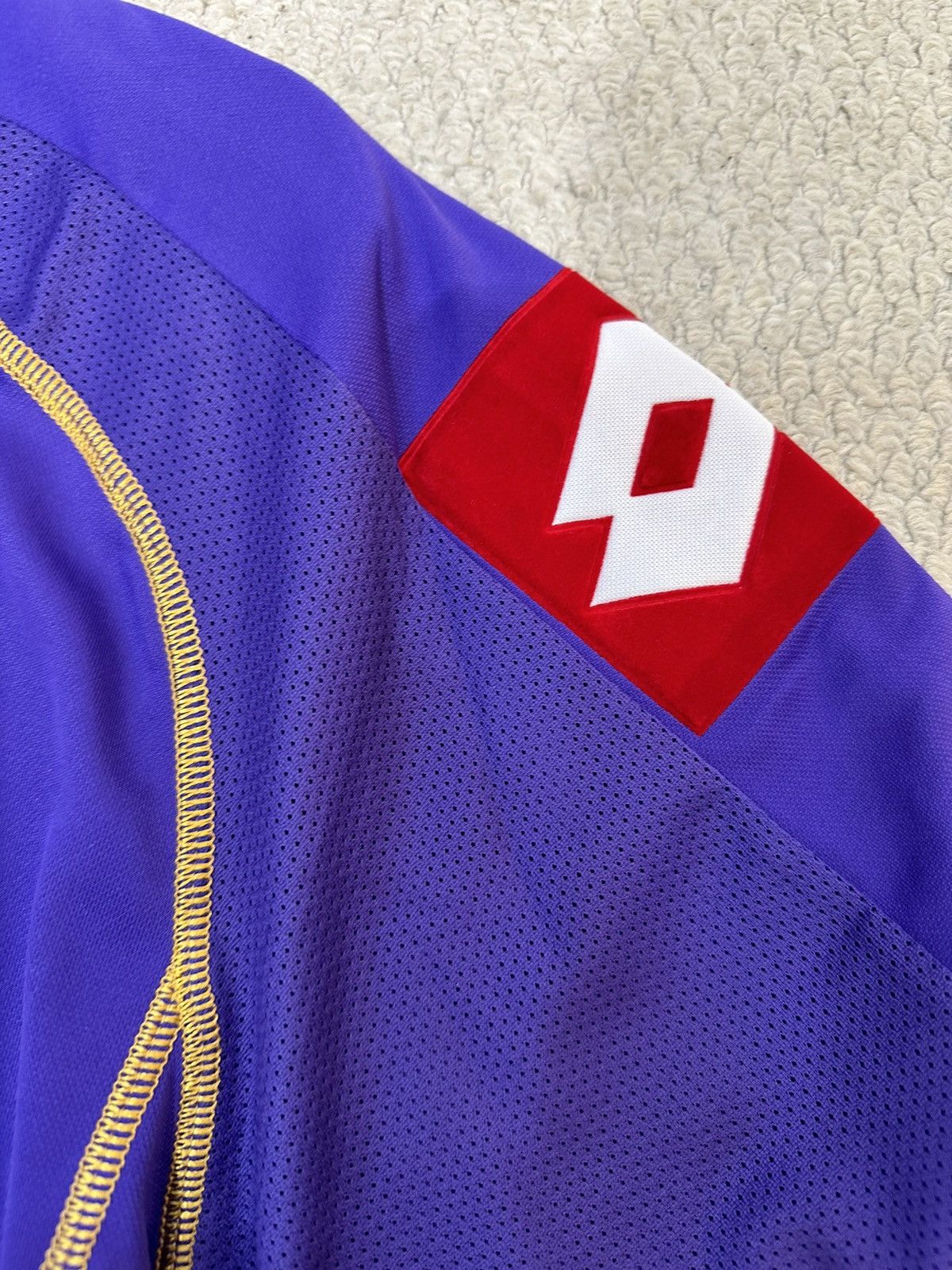 Diadora Fiorentina 2008 2009 Home Long Sleeve Newtag soccer jersey Size US M / EU 48-50 / 2 - 9 Thumbnail