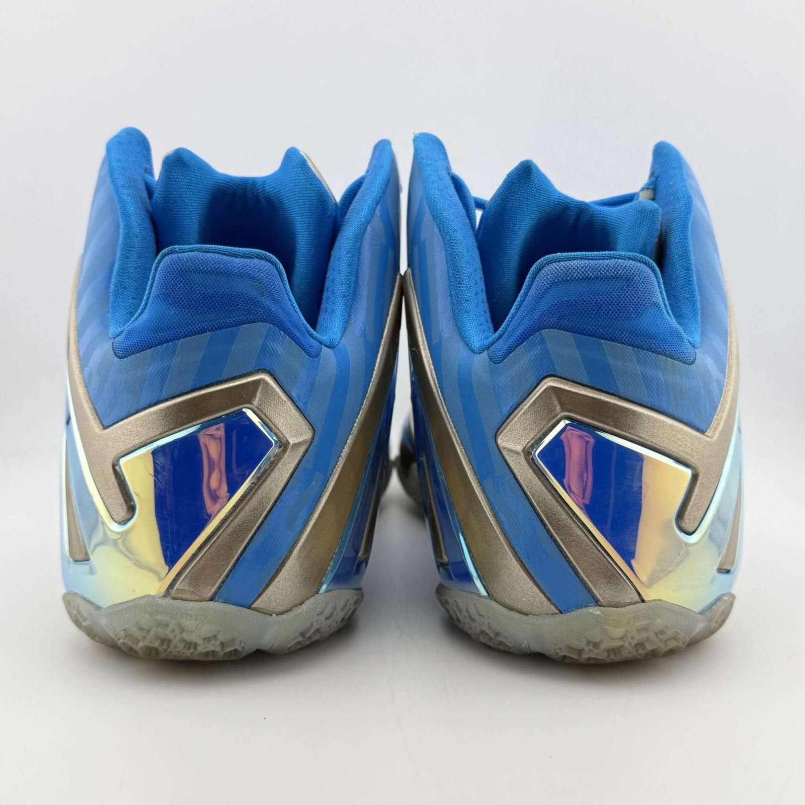 Nike Nike LeBron 11 Elite Maison 3M Blue US 10 Used OG Box Size US 10 / EU 43 - 5 Thumbnail
