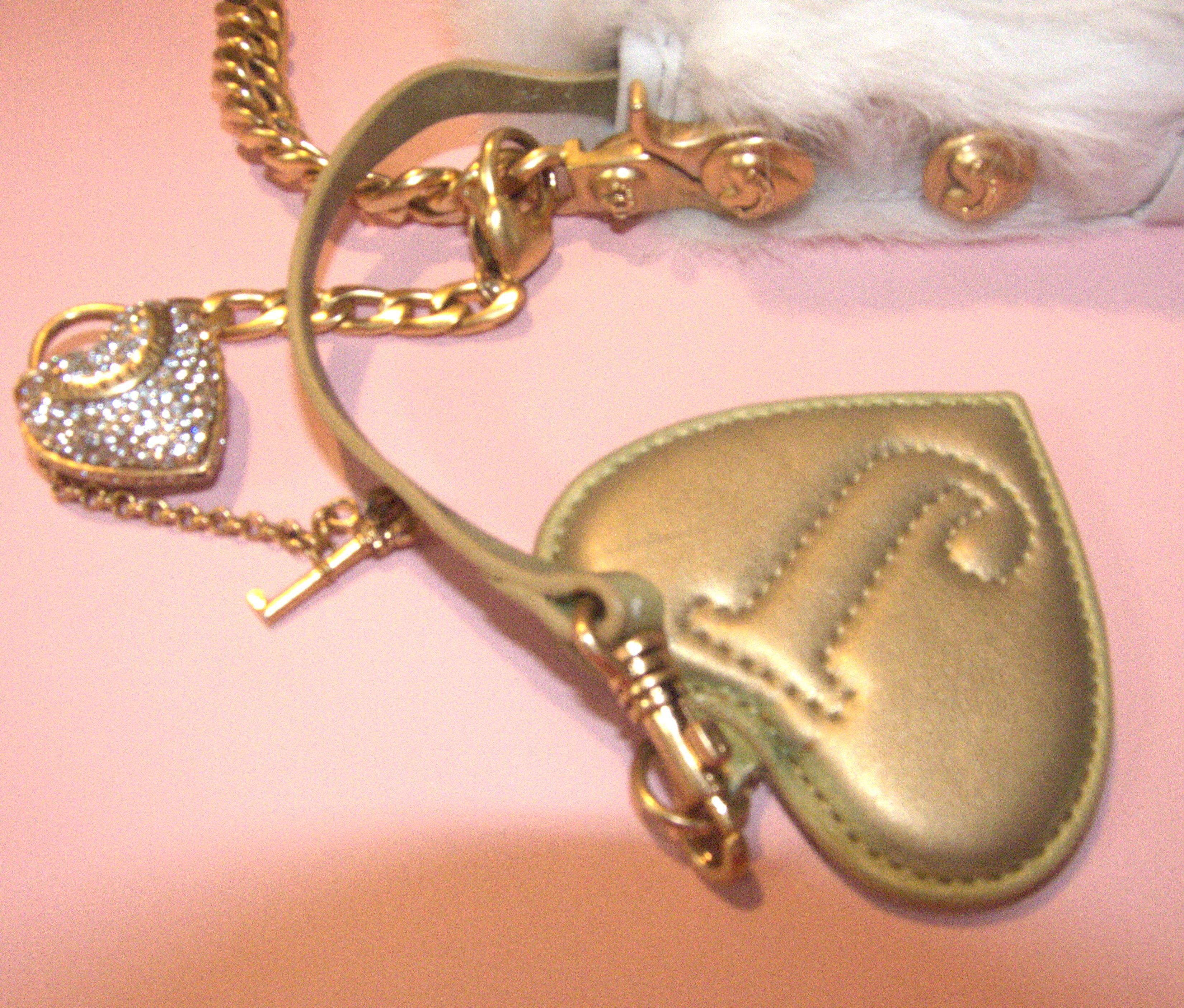 Juicy Couture Rare 2004 Vintage Juicy Couture REAL Rabbit Fur bag P&G Size ONE SIZE - 5 Thumbnail