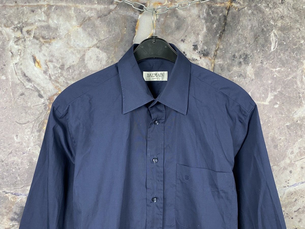 Balmain × Other Men’s Balmain Paris Shirt Button Up Luxury Size XL Size US XL / EU 56 / 4 - 2 Thumbnail