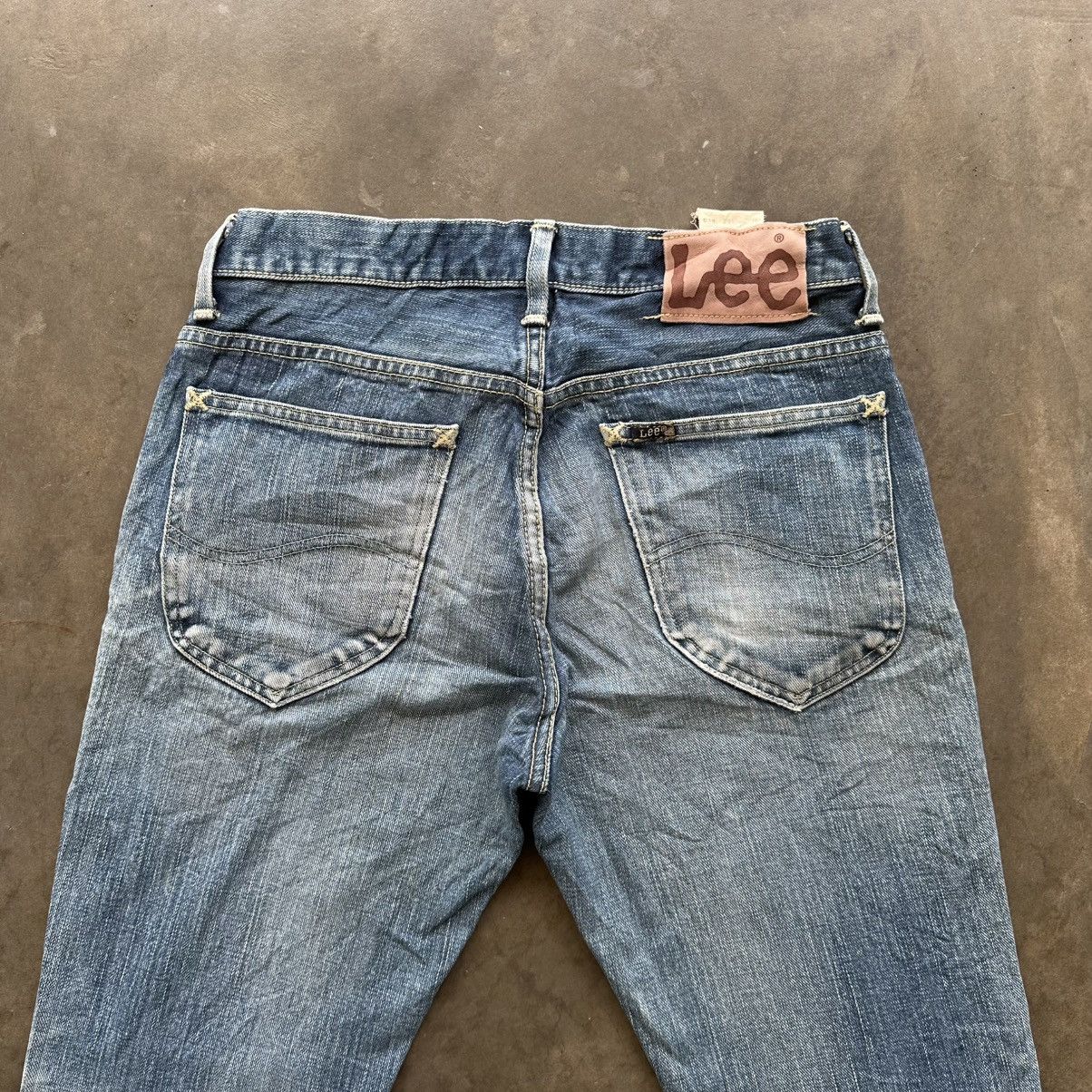 Japanese Brand Vintage LEE Rider FLARE Bootcut Distressed Denim Jean Pant Size US 29 - 12 Thumbnail