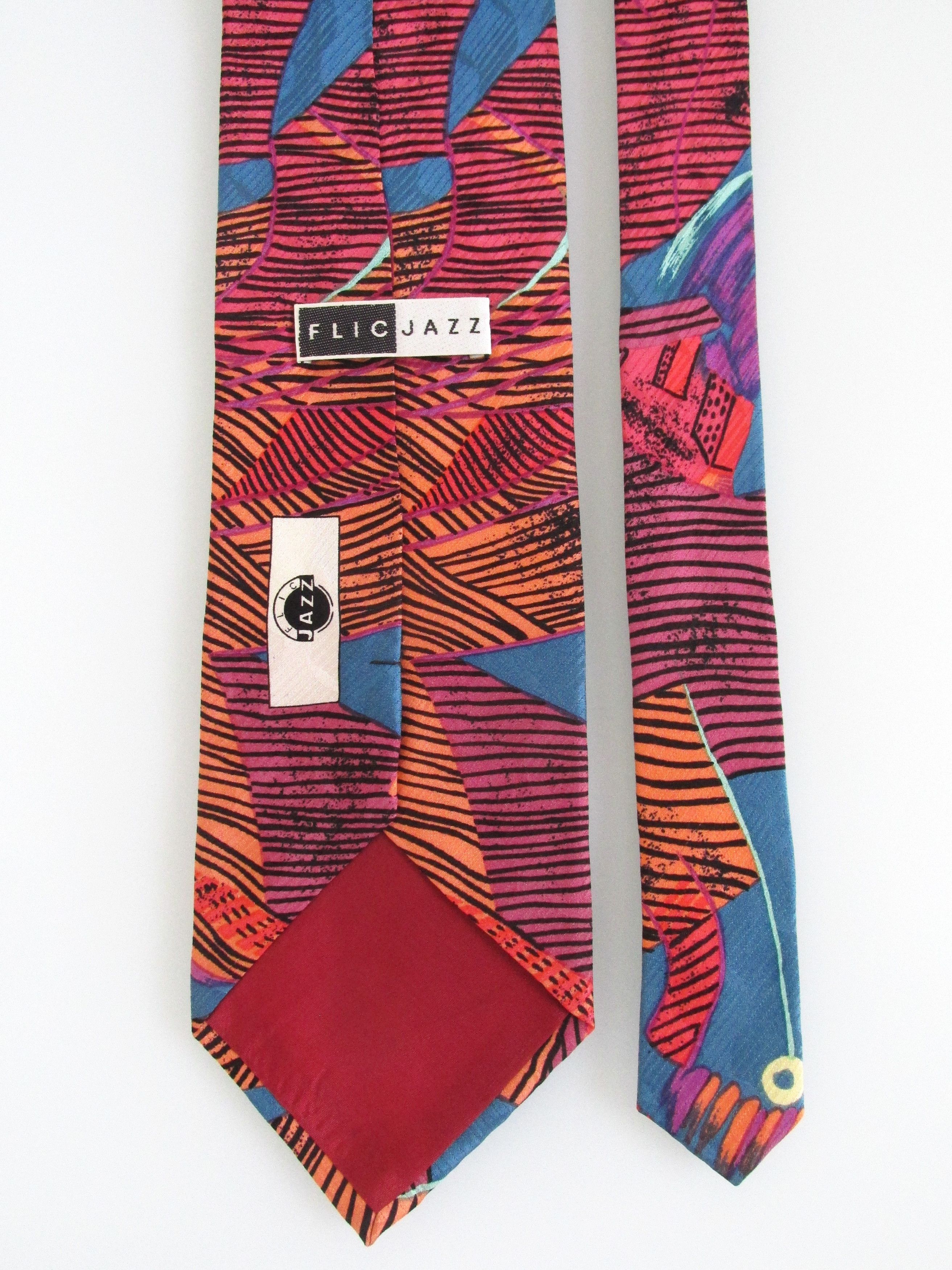 Other FLIC Jazz Men's Silk Tie Size ONE SIZE - 4 Thumbnail