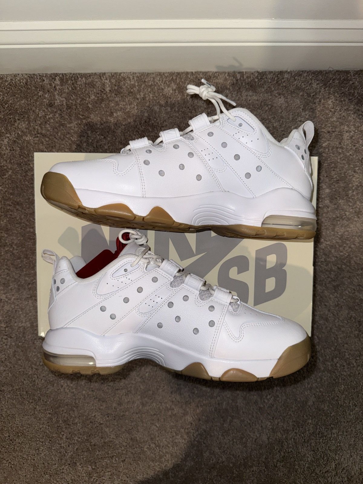 Nike × Supreme Supreme / Nike SB Air Max 2 CB '94 Low White Gum Size 9.5 Size US 9.5 / EU 42-43 - 4 Thumbnail