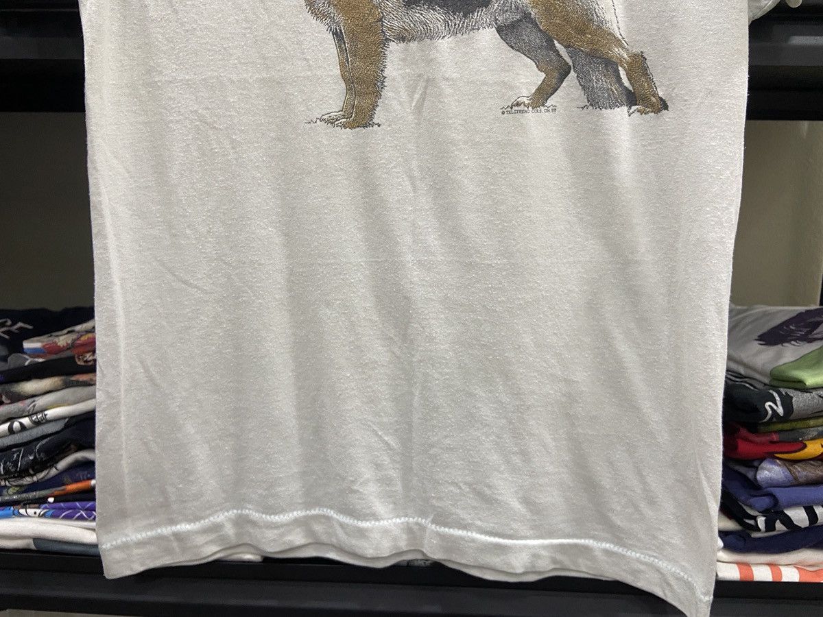 Big Dogs × Vintage Vintage 1988s Shepherd Dog K9 animal TShirt Size US M / EU 48-50 / 2 - 4 Thumbnail