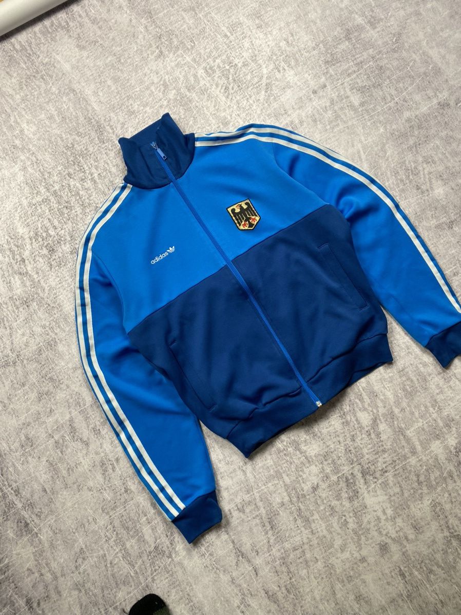 Adidas Vintage Adidas Germany National Team Training Truck Jacket Size US M / EU 48-50 / 2 - 2 Thumbnail