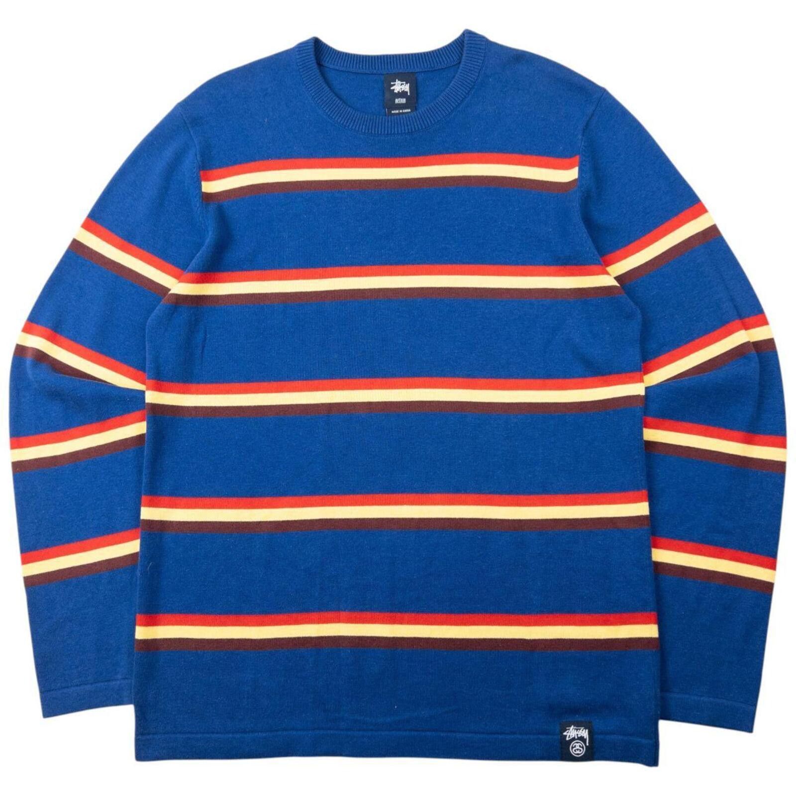 あ*。様 Stussy SHADOW STRIPE SWEATER XL Stussy SHADOW STRIPE SWEATER XL STÜSSY Clothing