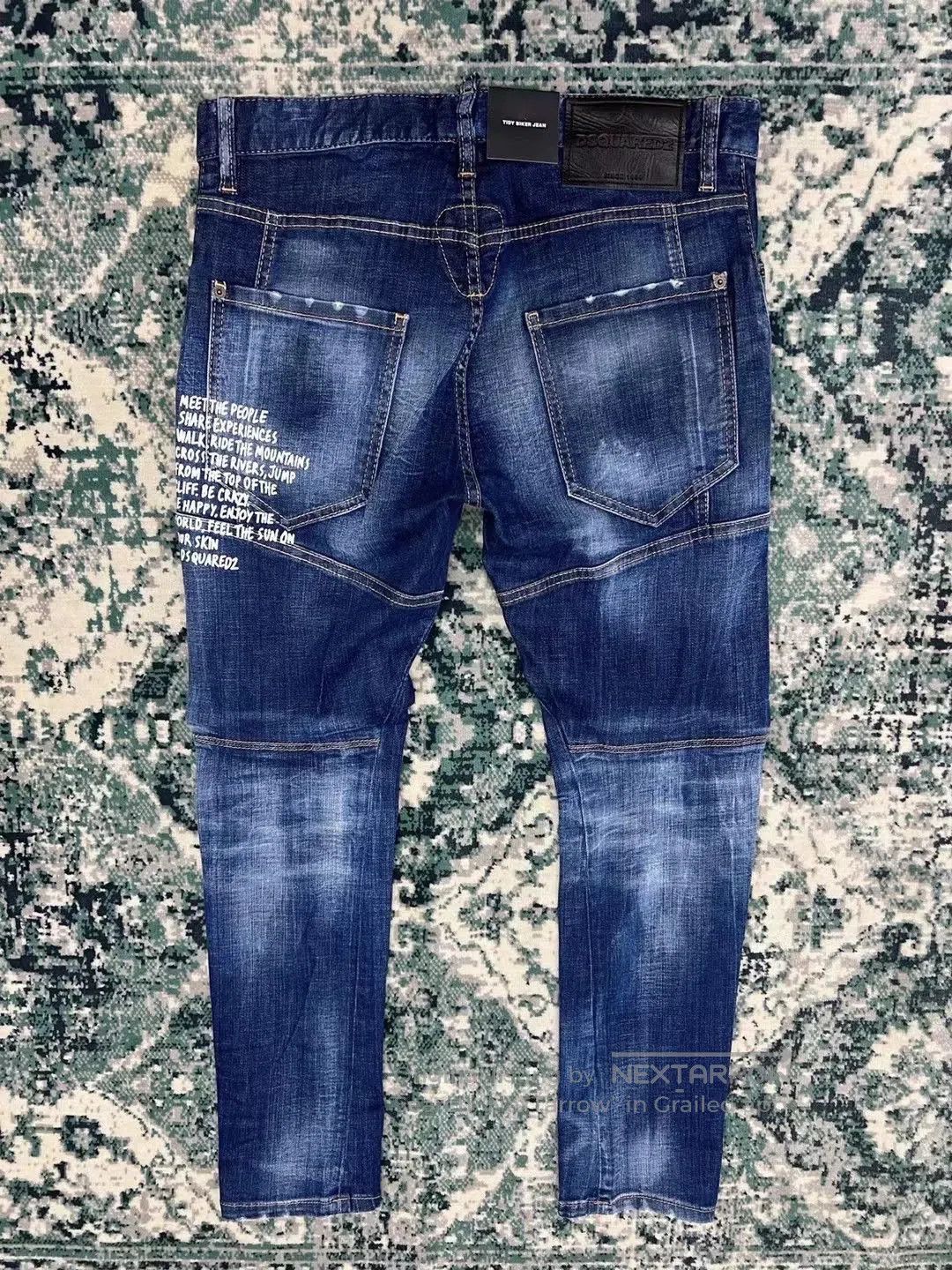 Dsquared2 dsquared2 tidy biker low-rise jeans. Size US 32 / EU 48 - 2 Thumbnail