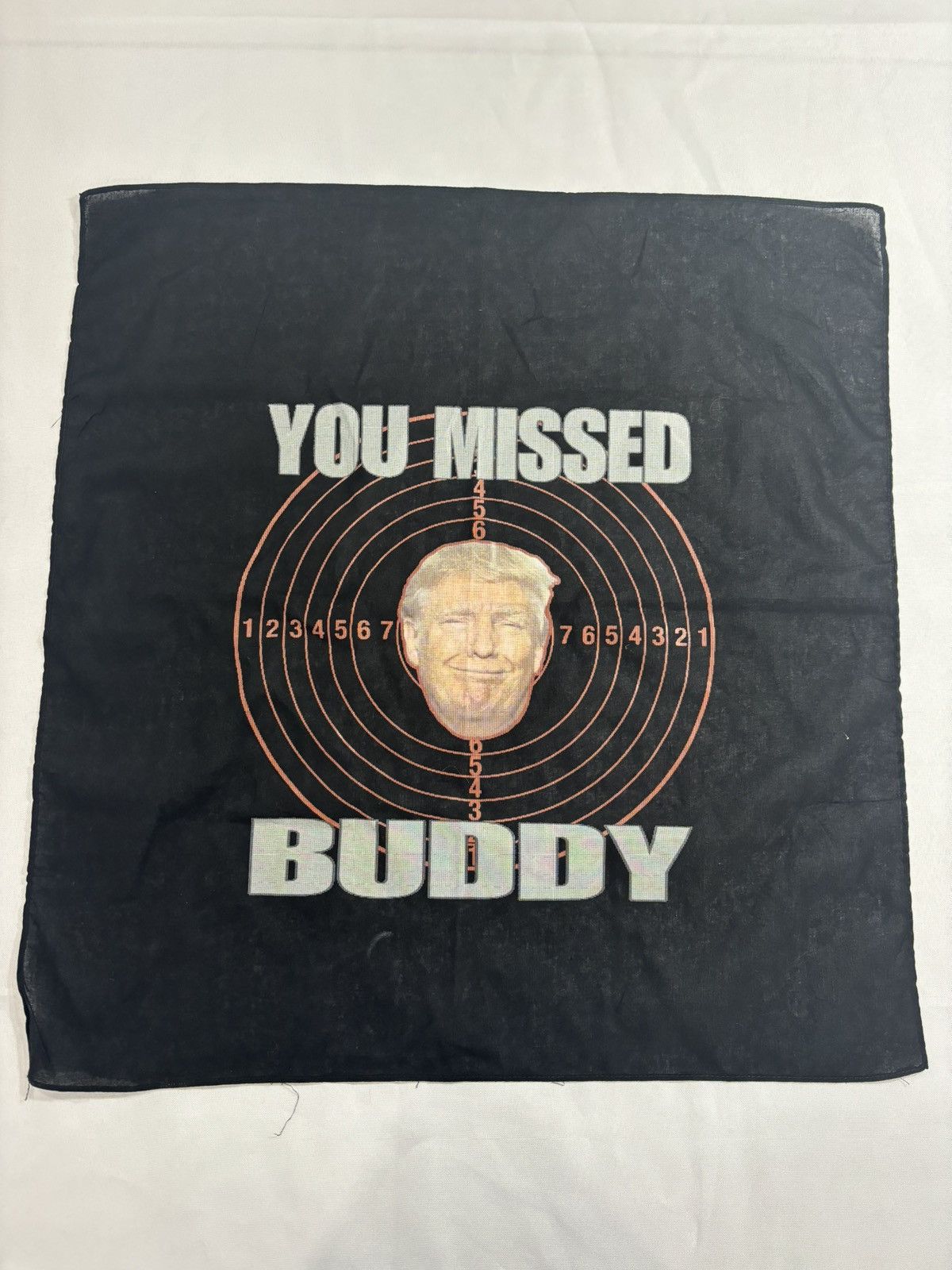 Grimykids GRIMYKIDS - Trump “You missed buddy” Bandana Size ONE SIZE - 1 Thumbnail