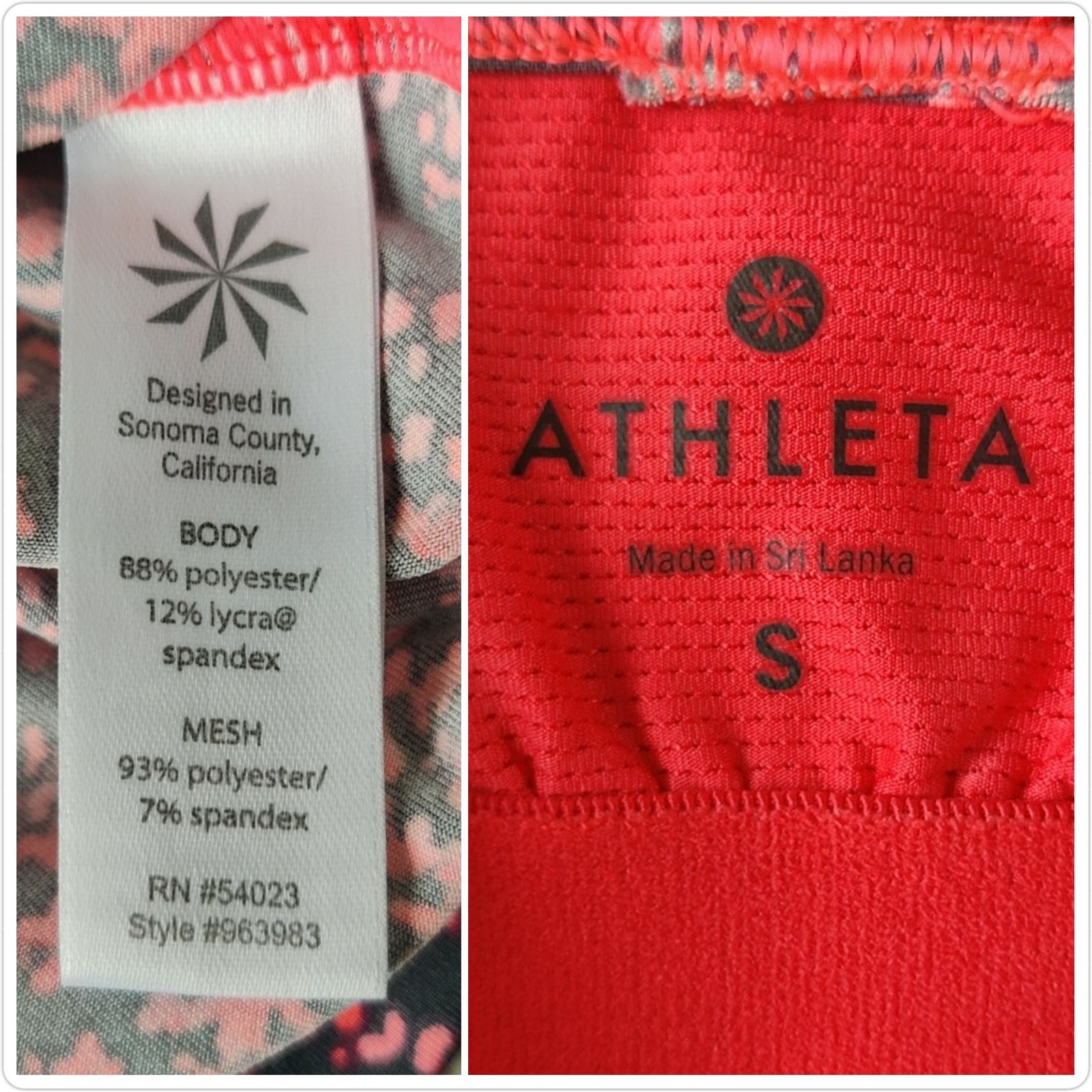 Athleta Athleta Printed XO Tank Top sz S Size S / US 4 / IT 40 - 10 Thumbnail