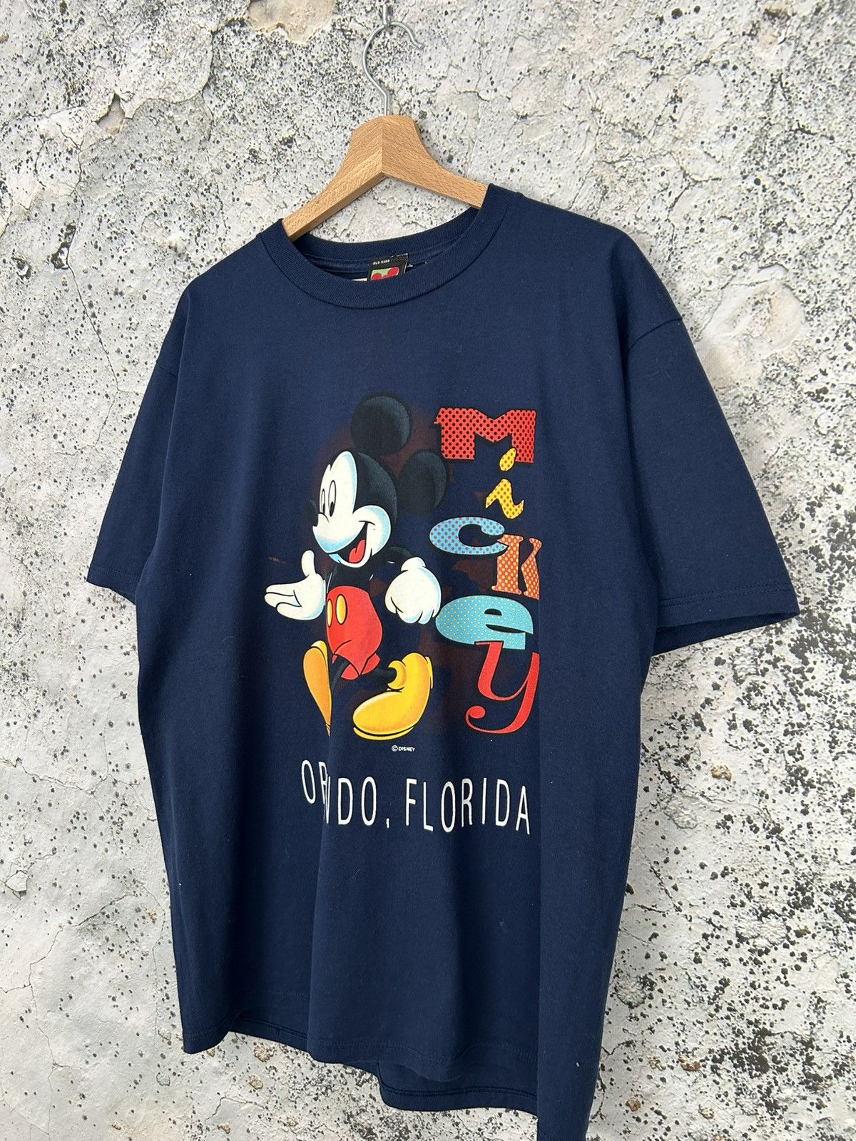 Mickey Mouse Mickey Mouse Orlando Florida Disney Graphic Tee 90s Size US L / EU 52-54 / 3 - 2 Thumbnail