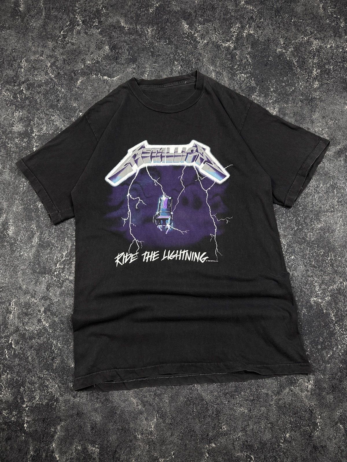 Vintage 1989 Metallica Ride The Lightning KillEm All T-Shirt