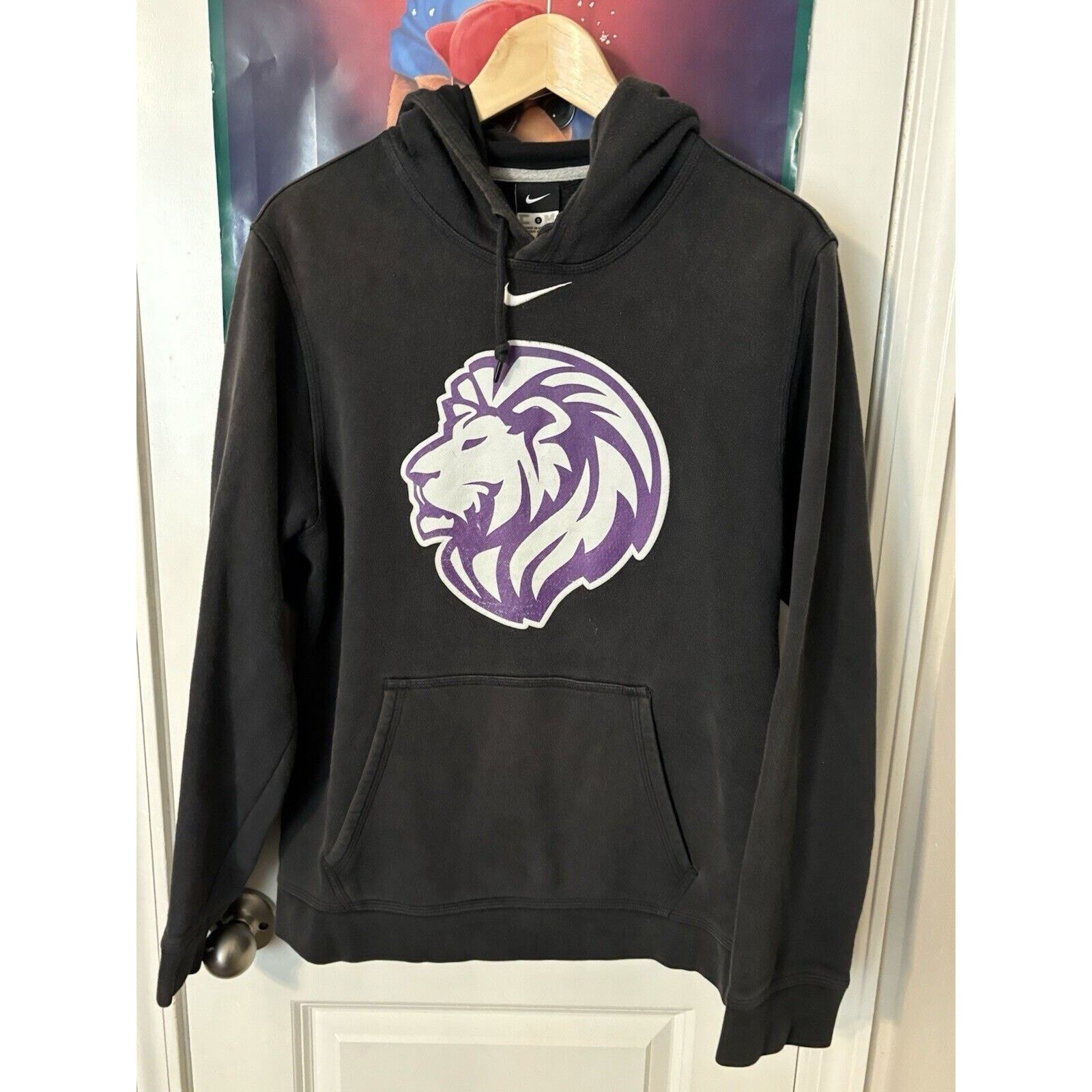 Nike Vintage nike centercheck hoodie Size Small Grey lion Size US S / EU 44-46 / 1 - 1 Thumbnail