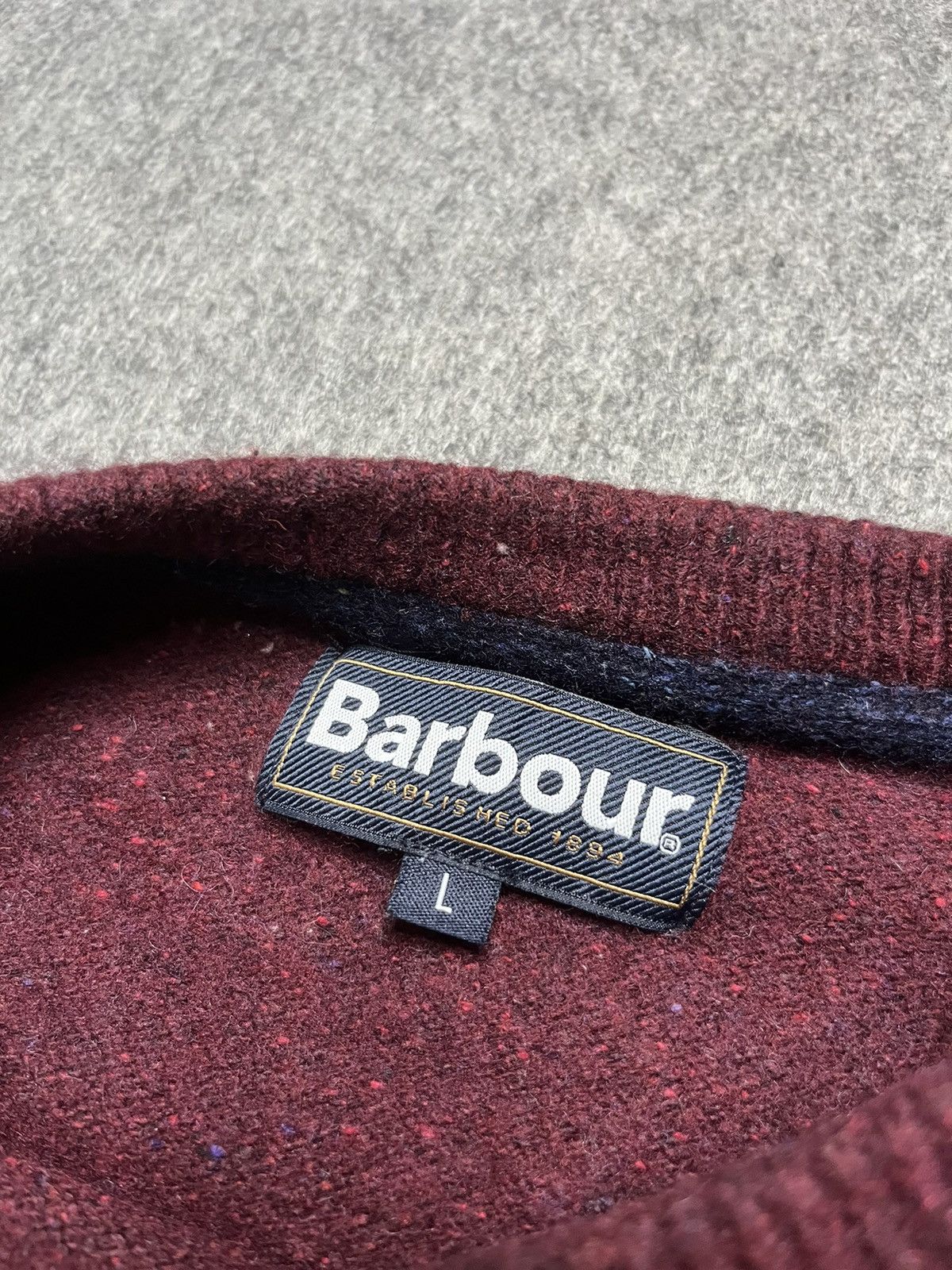 Barbour Barbour wool sweater Size US L / EU 52-54 / 3 - 5 Thumbnail