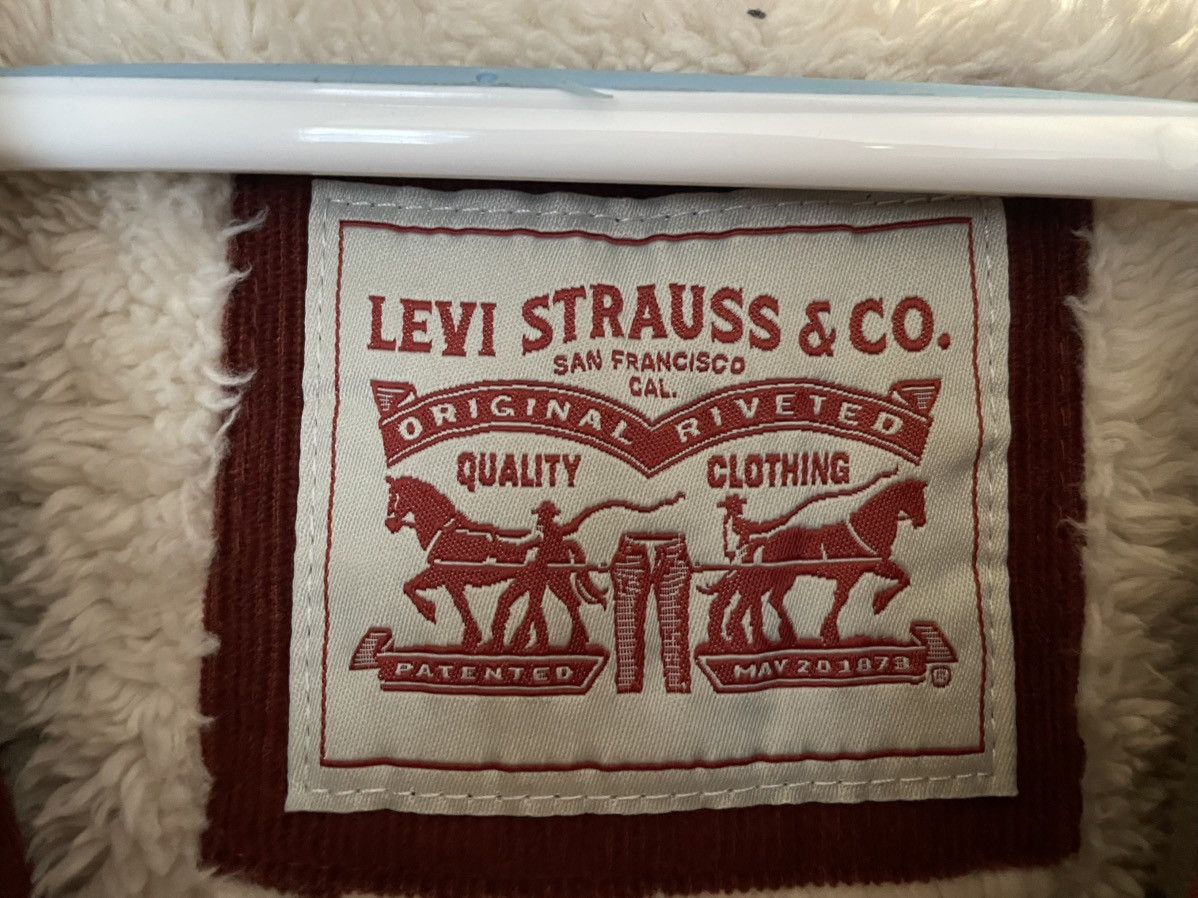 Levi's Levi’s Corduroy + Sherpa Hooded Jacket Size US M / EU 48-50 / 2 - 3 Thumbnail