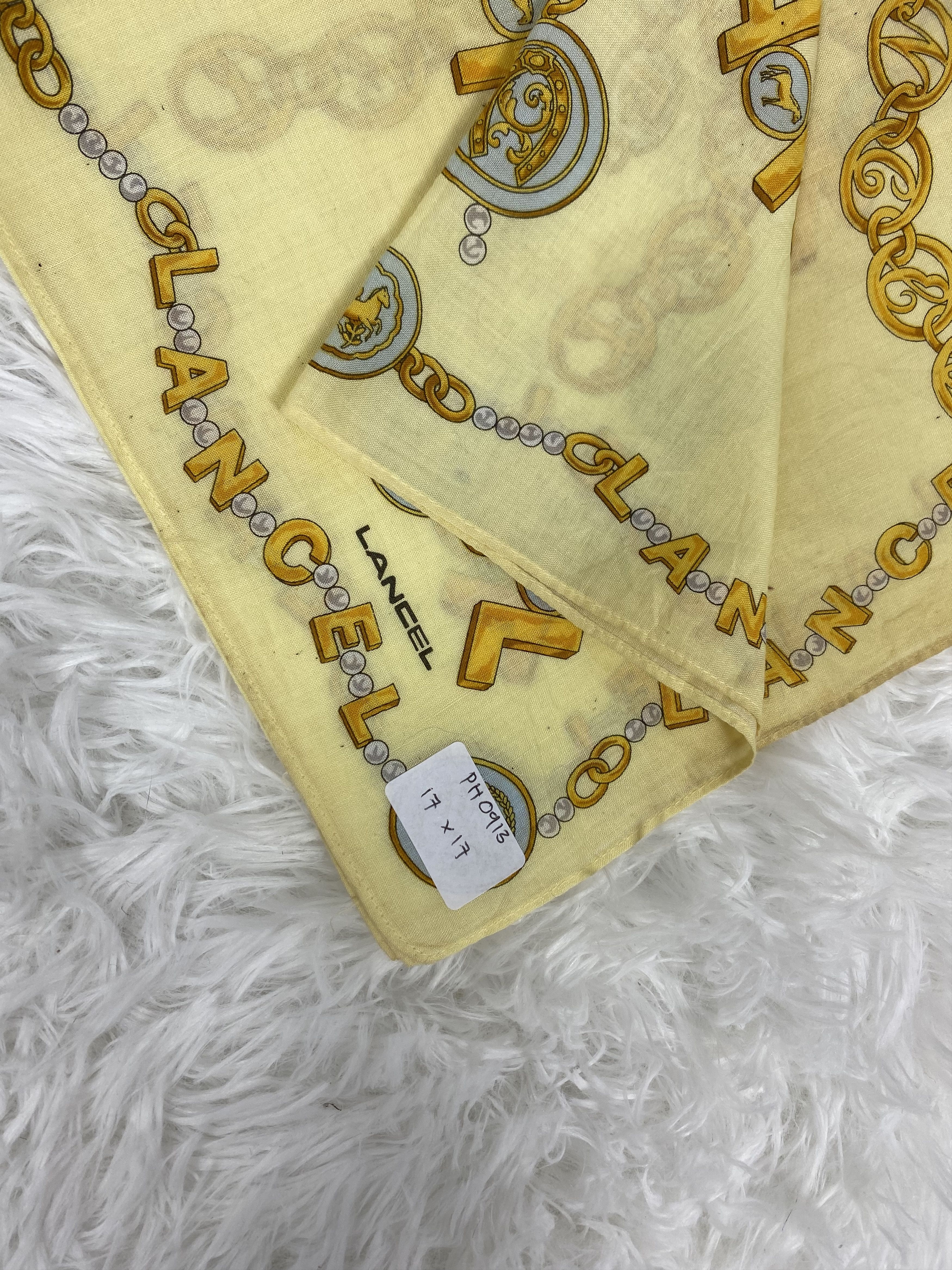 Lancel × Vintage Vintage Lancel Handkerchief Neckerchief PH0913 Size ONE SIZE - 2 Thumbnail