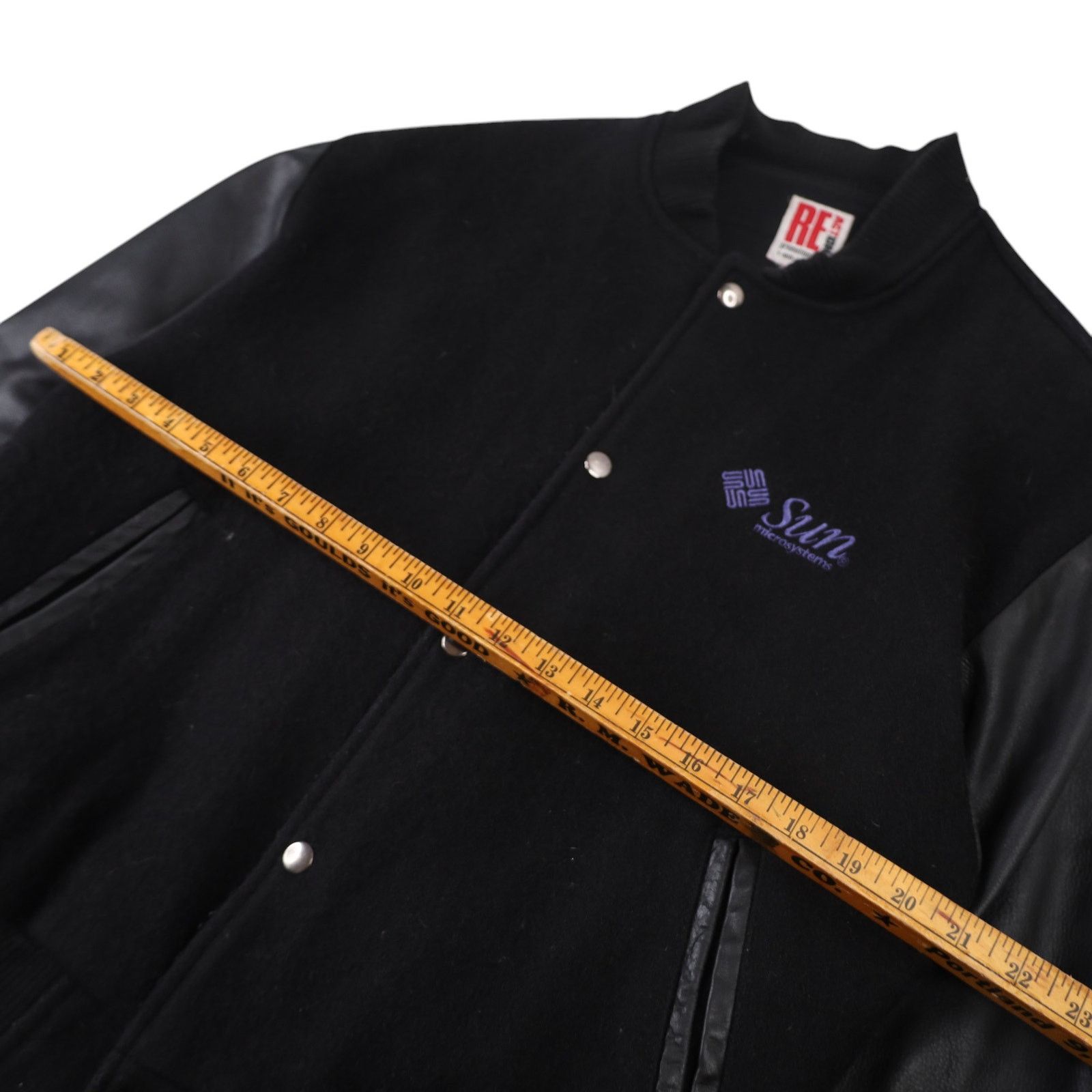 Vintage Vintage Sun Mircosystems Java Embroidered Letterman Jacket Size US M / EU 48-50 / 2 - 7 Thumbnail