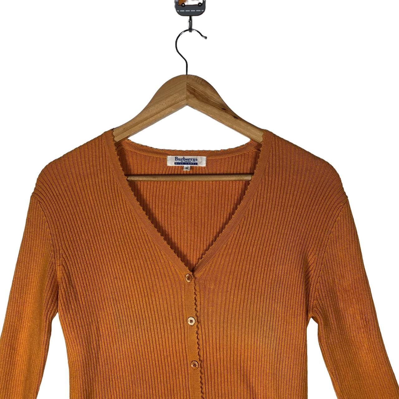 Burberry × Vintage Vintage Knitwear Cardigan Burberry Size M / US 6-8 / IT 42-44 - 2 Thumbnail