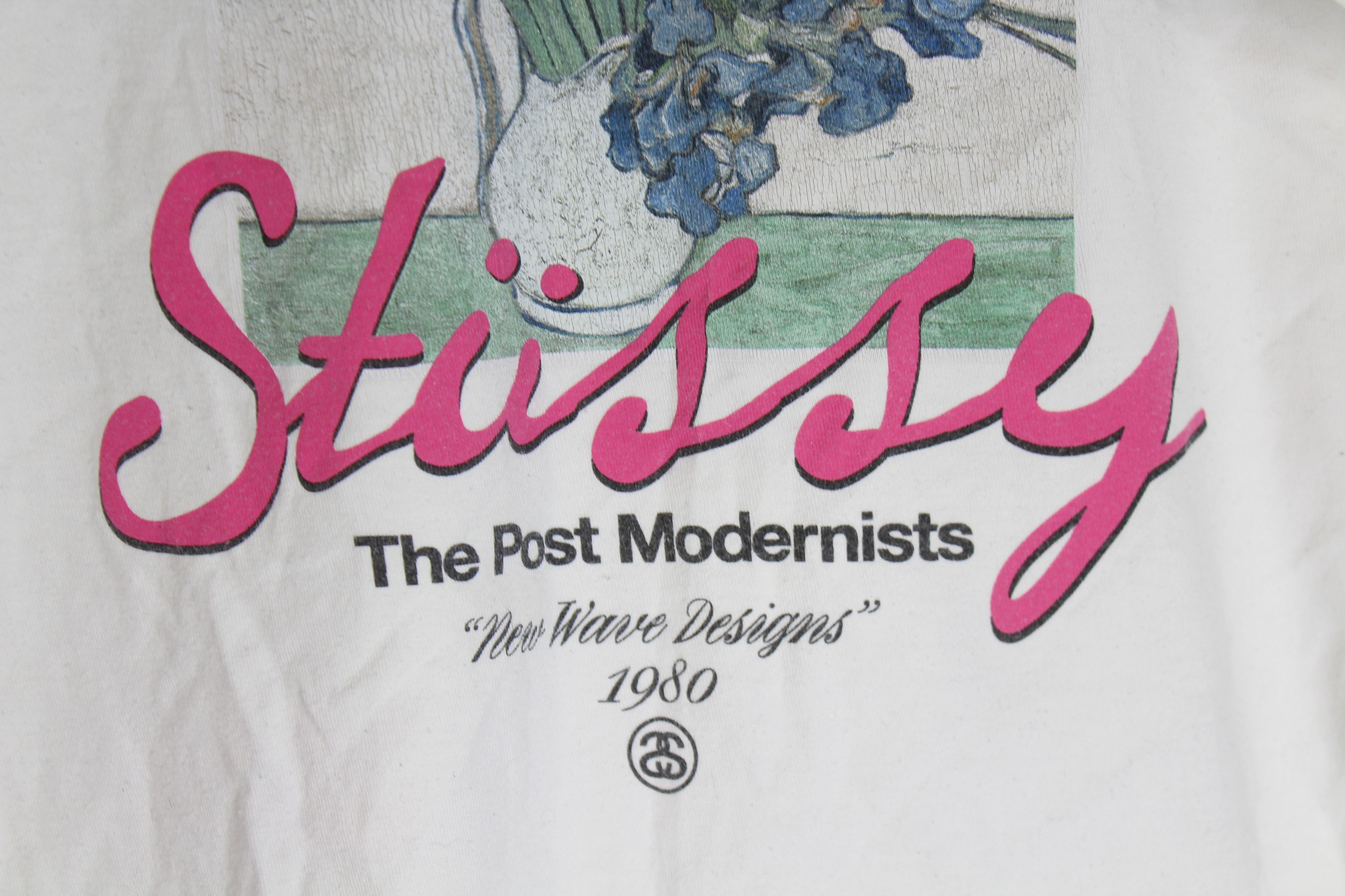 Stussy STUSSY POST MODERNISTS WHITE T-SHIRT VINTAGE Size US L / EU 52-54 / 3 - 9 Thumbnail
