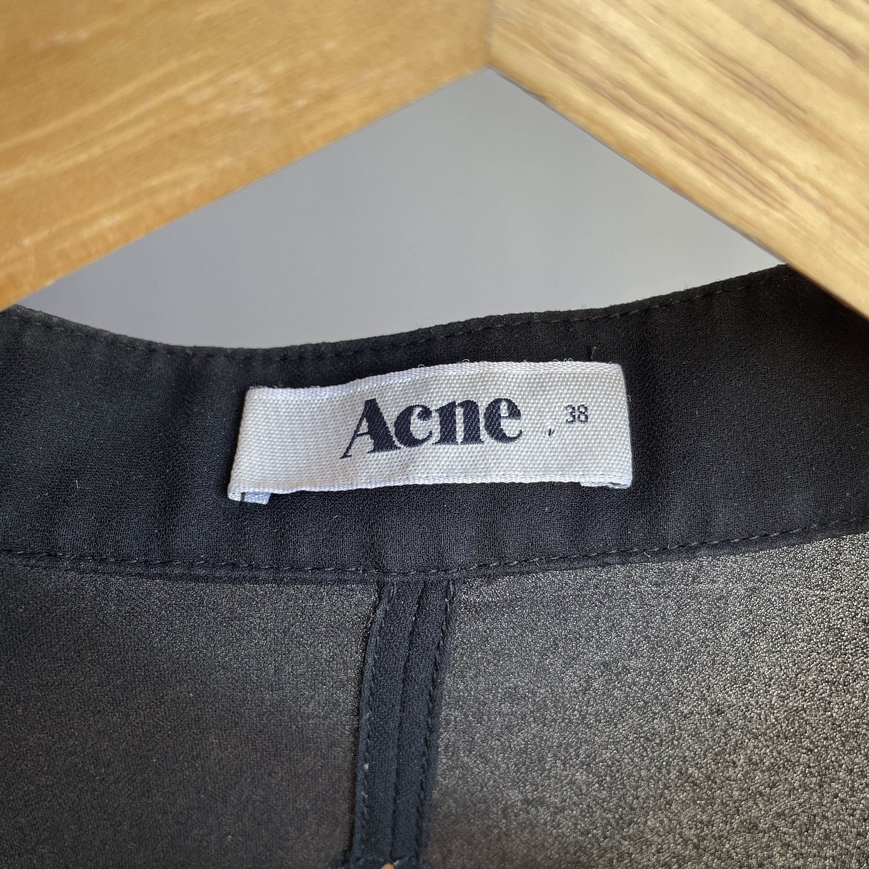 Acne Studios Acne Studios SS12 Womens With You Open Back Sheer Blouse Size XS / US 0-2 / IT 36-38 - 8 Thumbnail