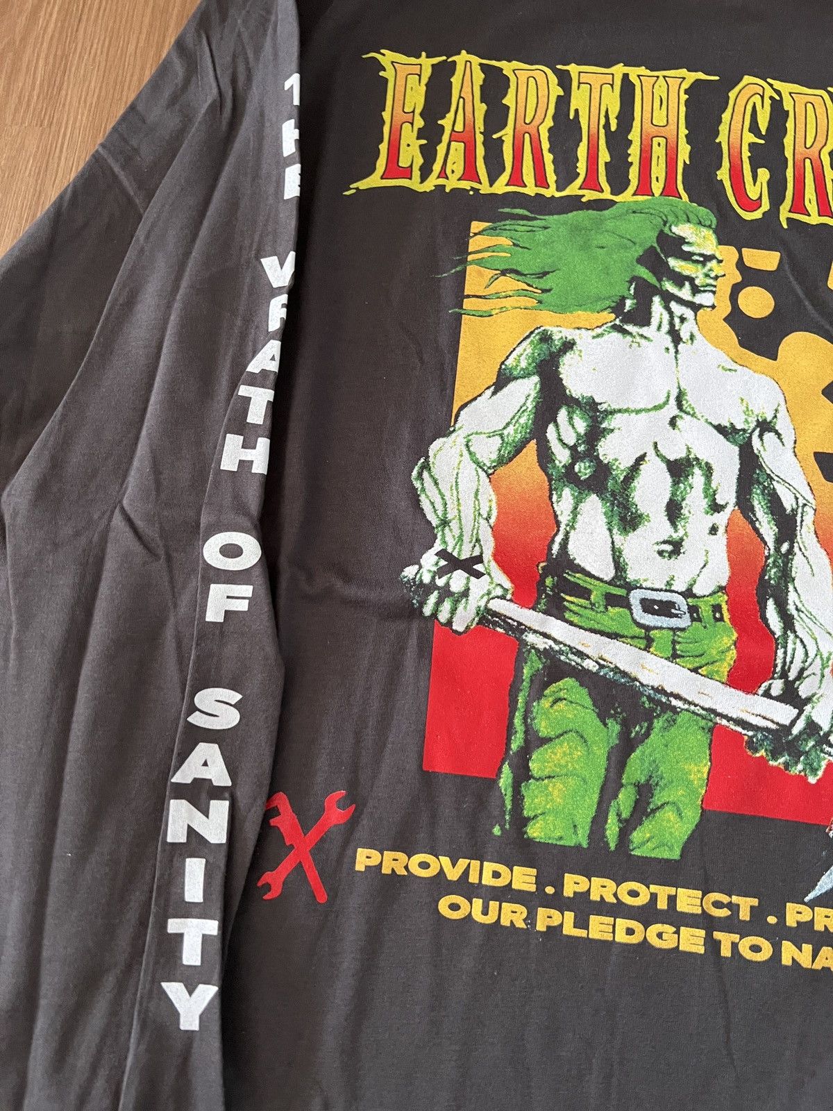 Band Tees Earth crisis hardcore wrath of sanity type o negative tee Size US L / EU 52-54 / 3 - 4 Thumbnail