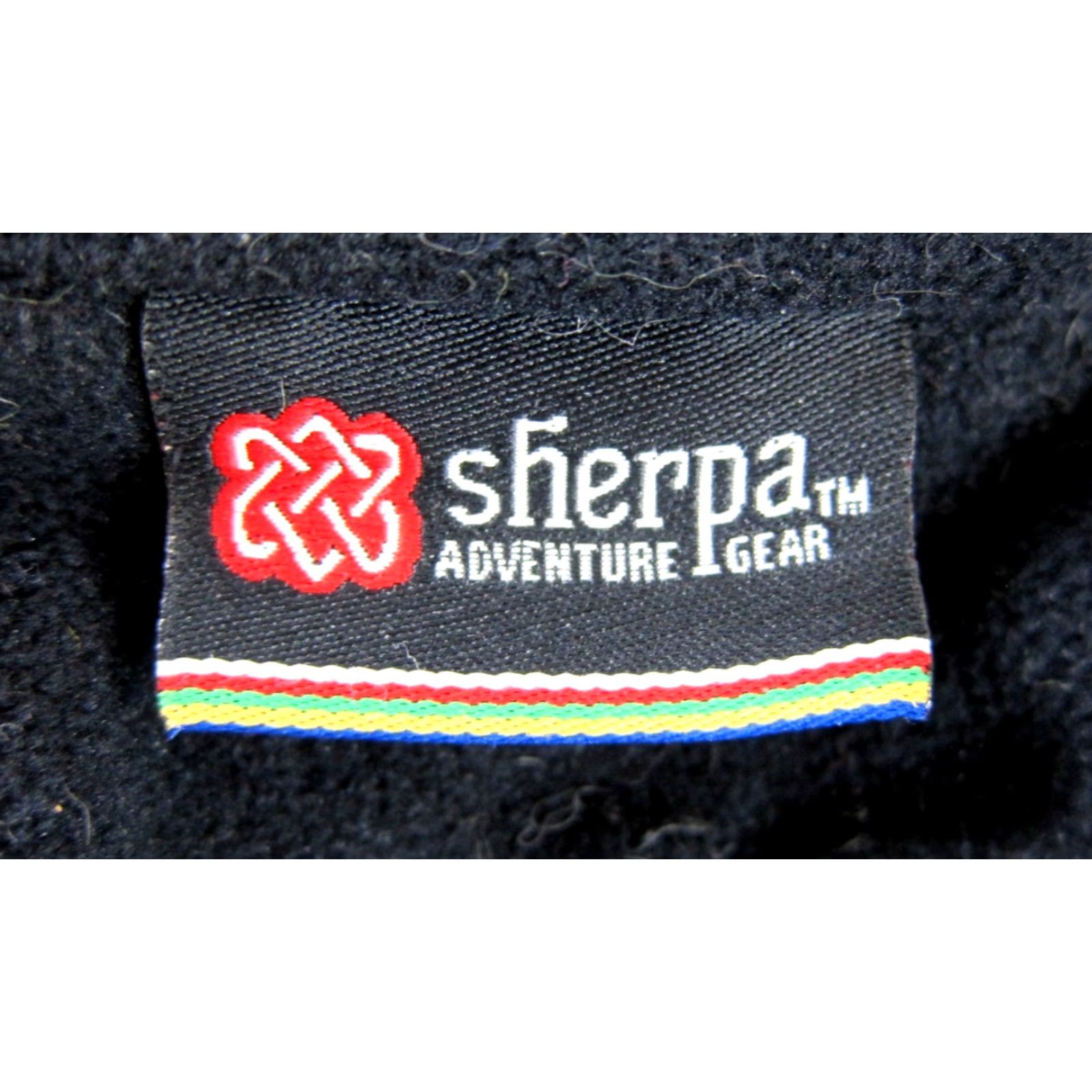 Vintage Sherpa Nepal Beanie Hat O/S Wool Lined Green Brown Pom Pom Wool 100% Knit Womens Winter 90s Theme Holiday Wedding Casual Travel Gift Size ONE SIZE - 6 Thumbnail