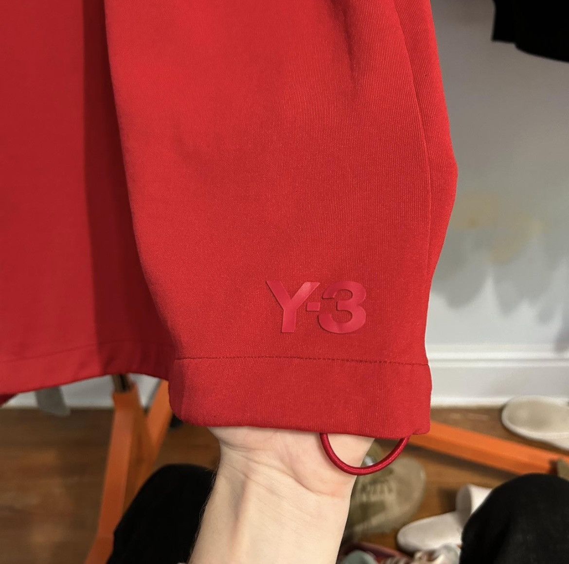 Y-3 Y-3 Red Zip Up Tech Hoodie Size US M / EU 48-50 / 2 - 7 Thumbnail