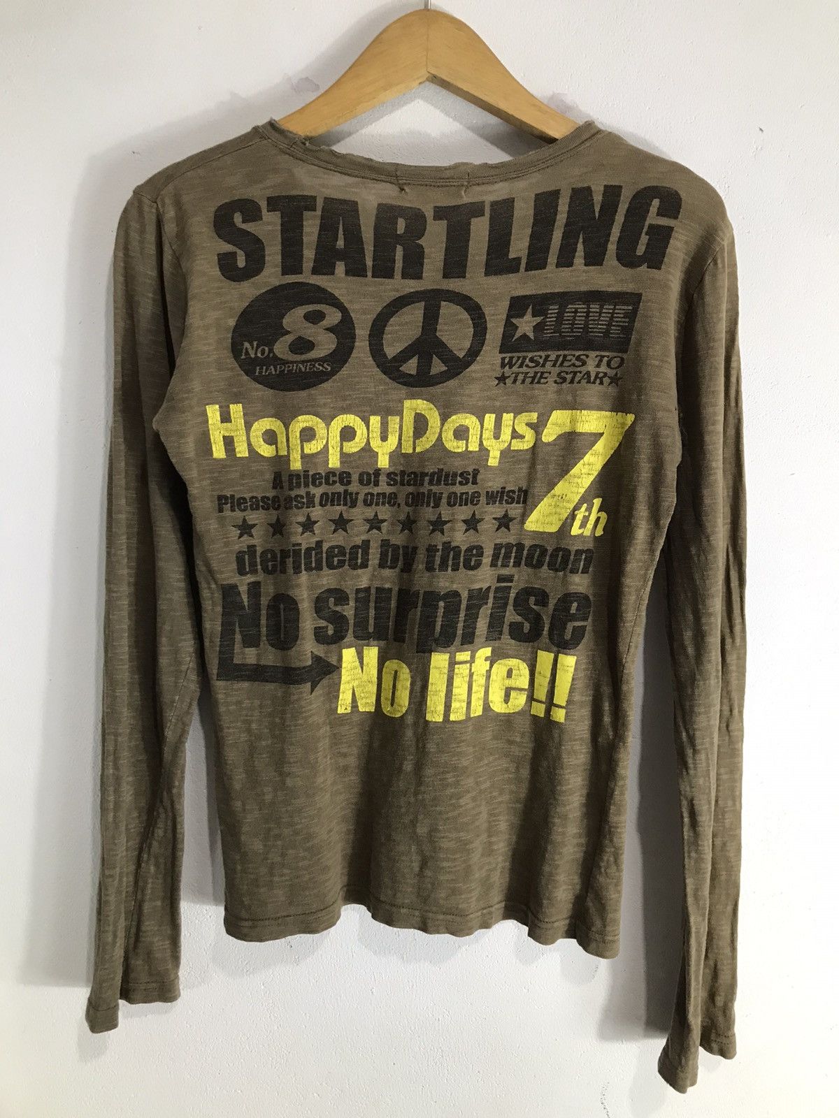 Hysteric Glamour Archive Poem no surprise no life longsleeve surf style Size US S / EU 44-46 / 1 - 2 Thumbnail