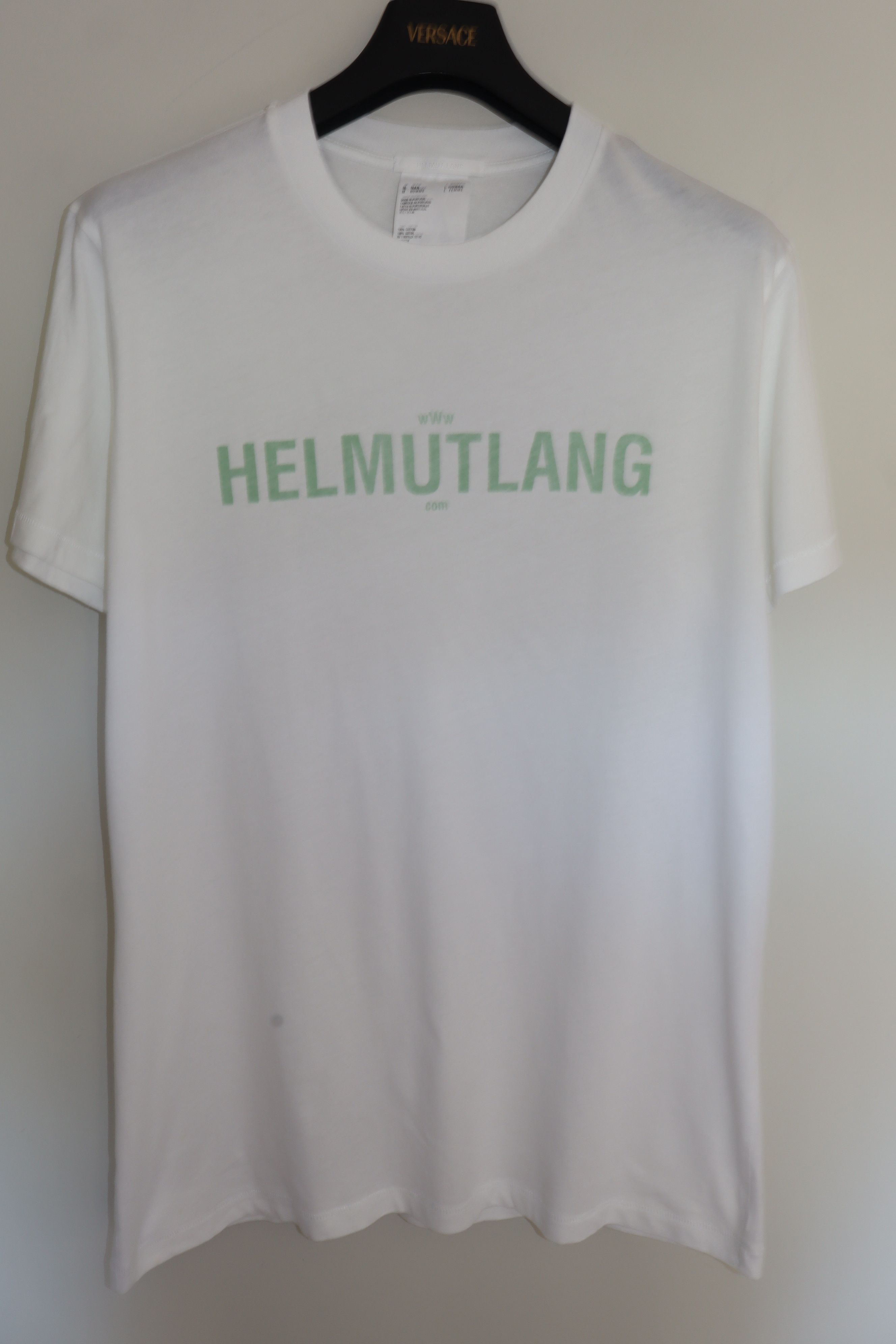 Helmut Lang Reverse logo t-shirt Size US M / EU 48-50 / 2 - 1 Thumbnail