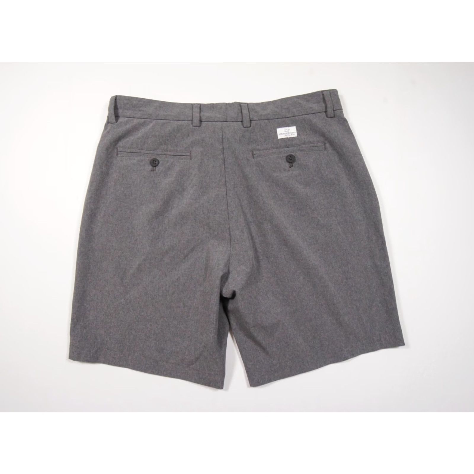 Vineyard Vines Vineyard Vines Shorts 33 Gray Chino 8" Breaker Stretch Performance Lightweight Men's Regular 5-Pocket Design Pocket Pockets Logo Vintage No Size US 33 - 4 Thumbnail